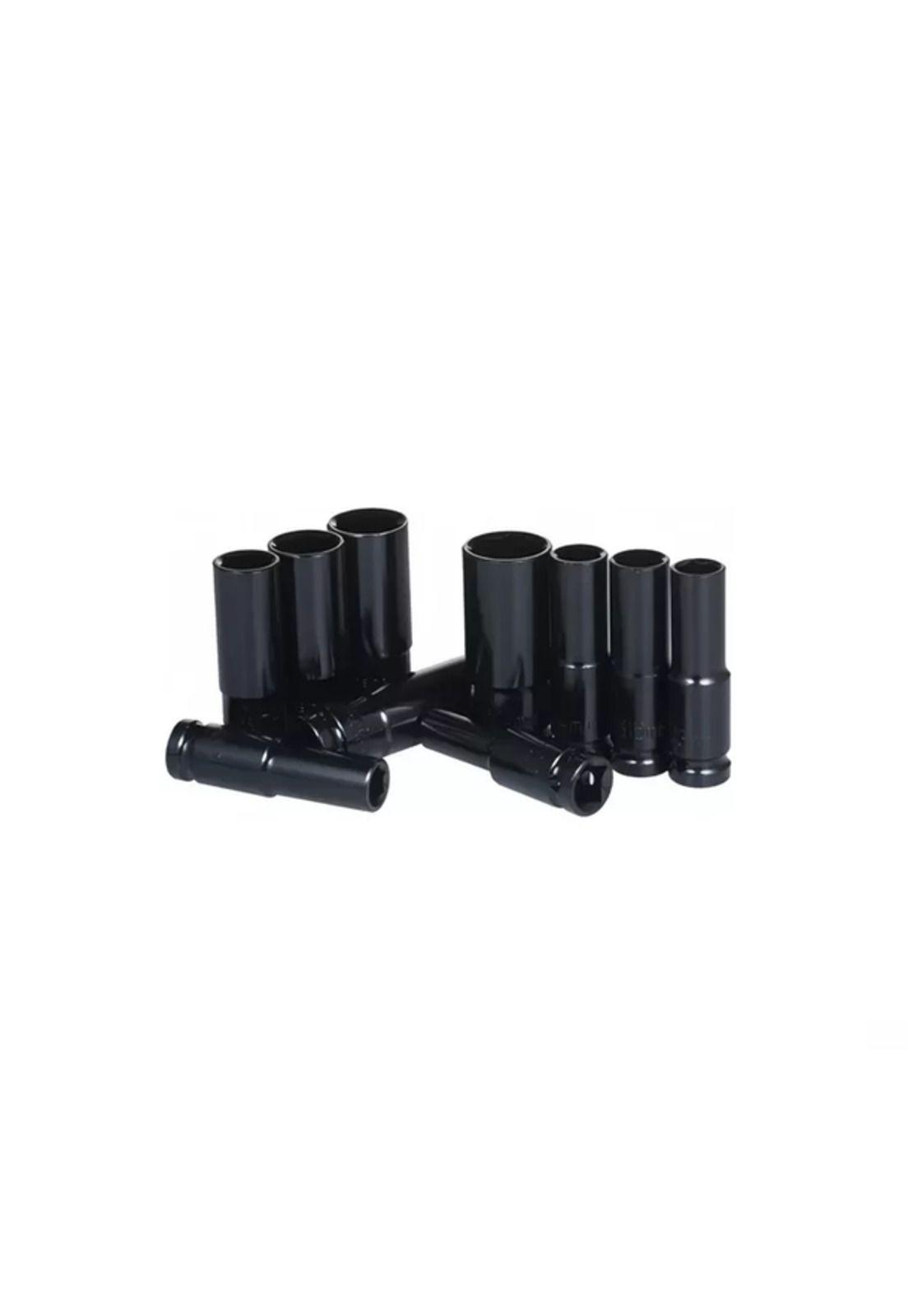 Juego set dados de impacto 1/2 10 piezas 10 a 24 mm-2