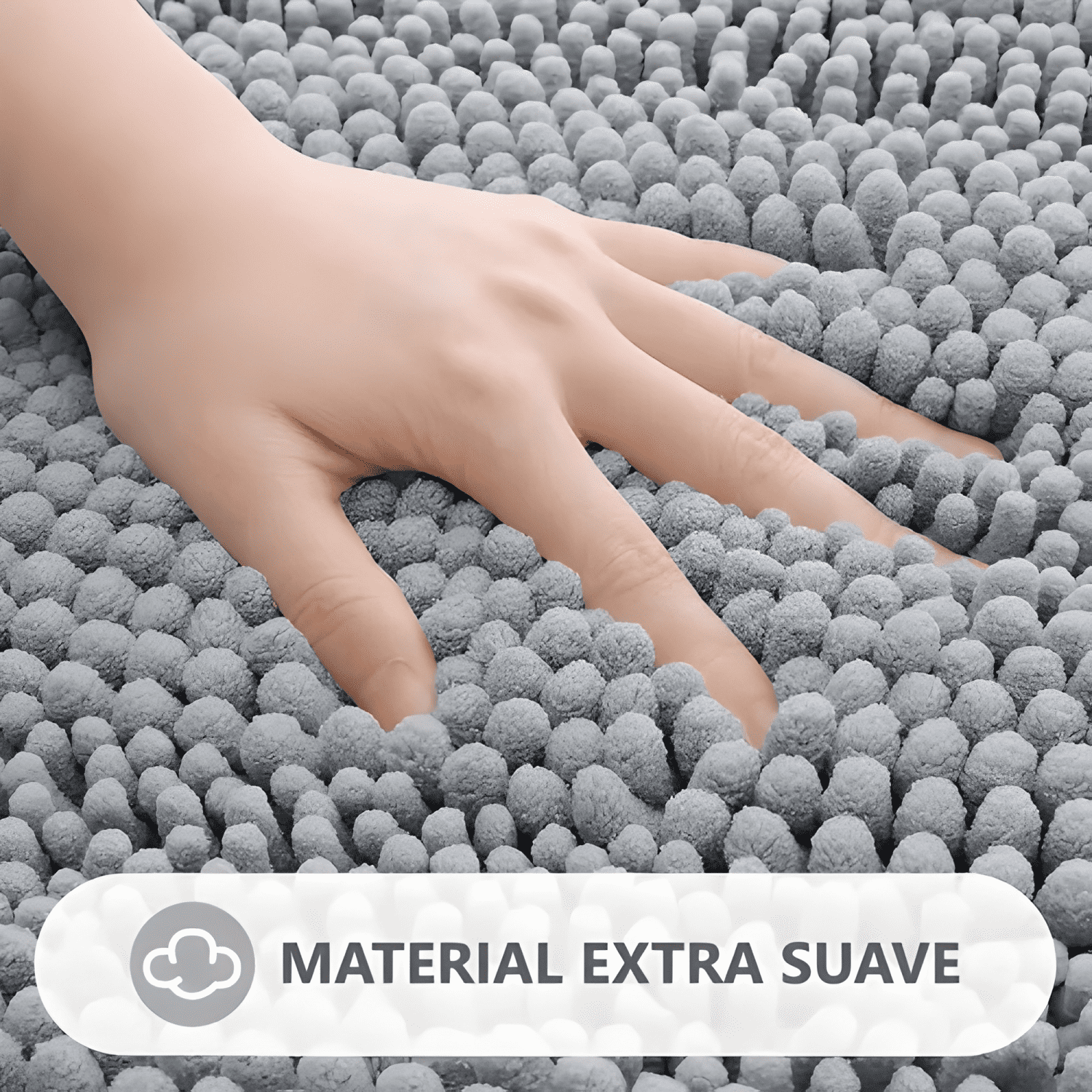 Tapete Alfombrilla De Baño Super Absorbente Piso Tina #4-1