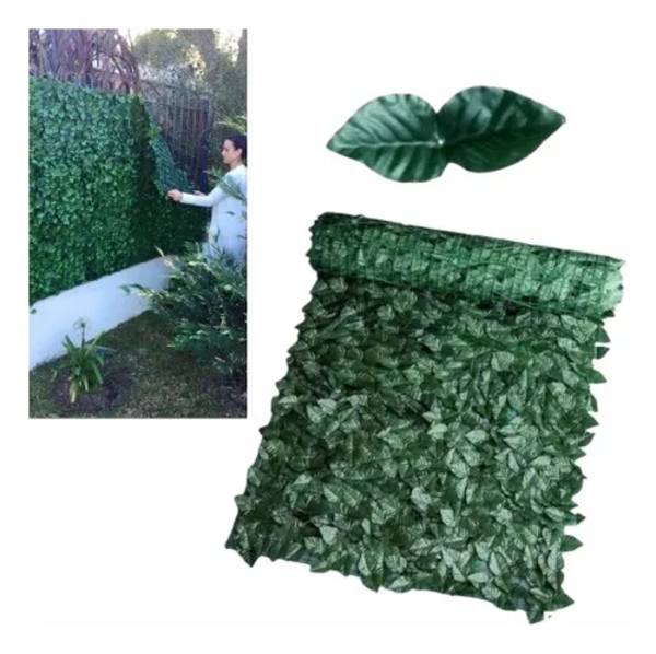 Malla hojas artificiales enredadera 3x1 m-1