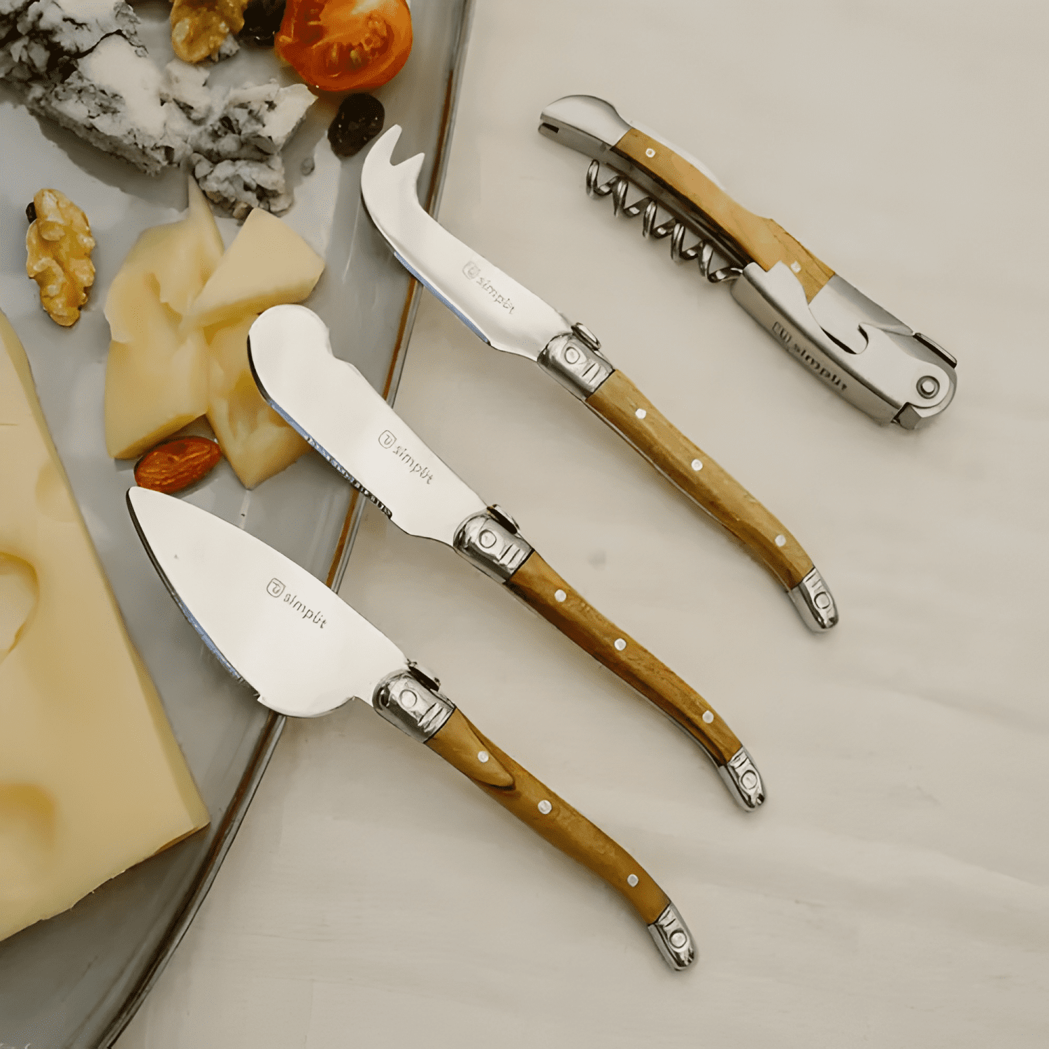 Set cuchillos para queso 4 pcs-1