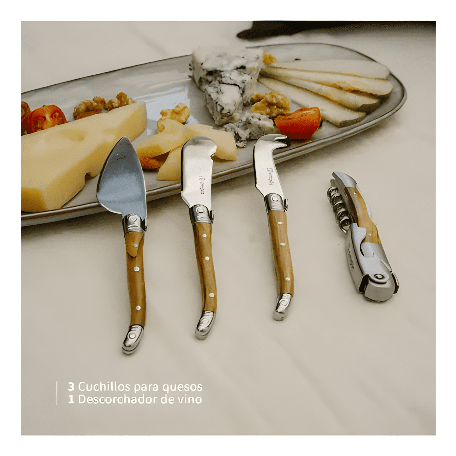 Set cuchillos para queso 4 pcs-2