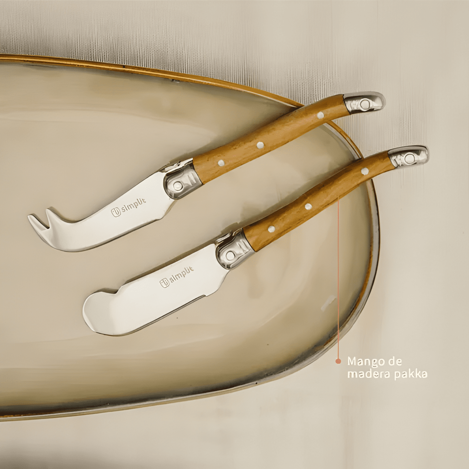 Set cuchillos para queso 4 pcs-4