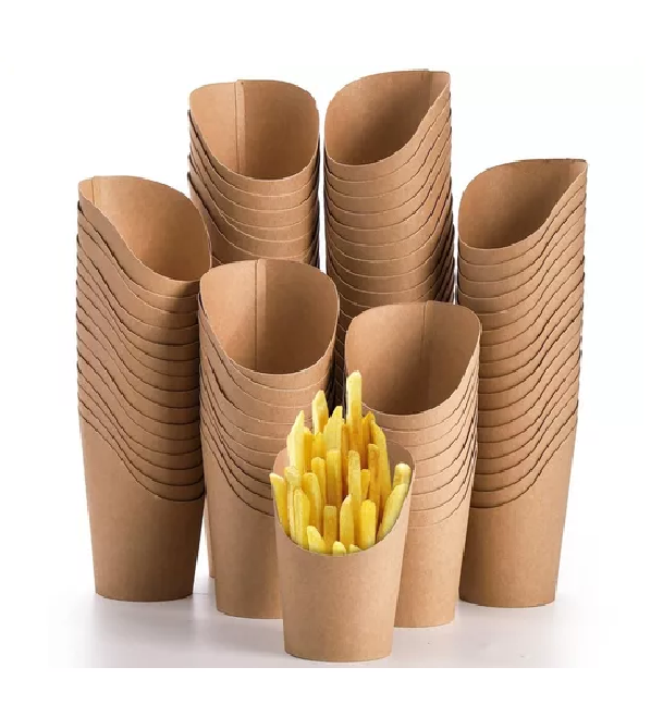 100 Vasos Desechables Patatas Fritas 14oz-3