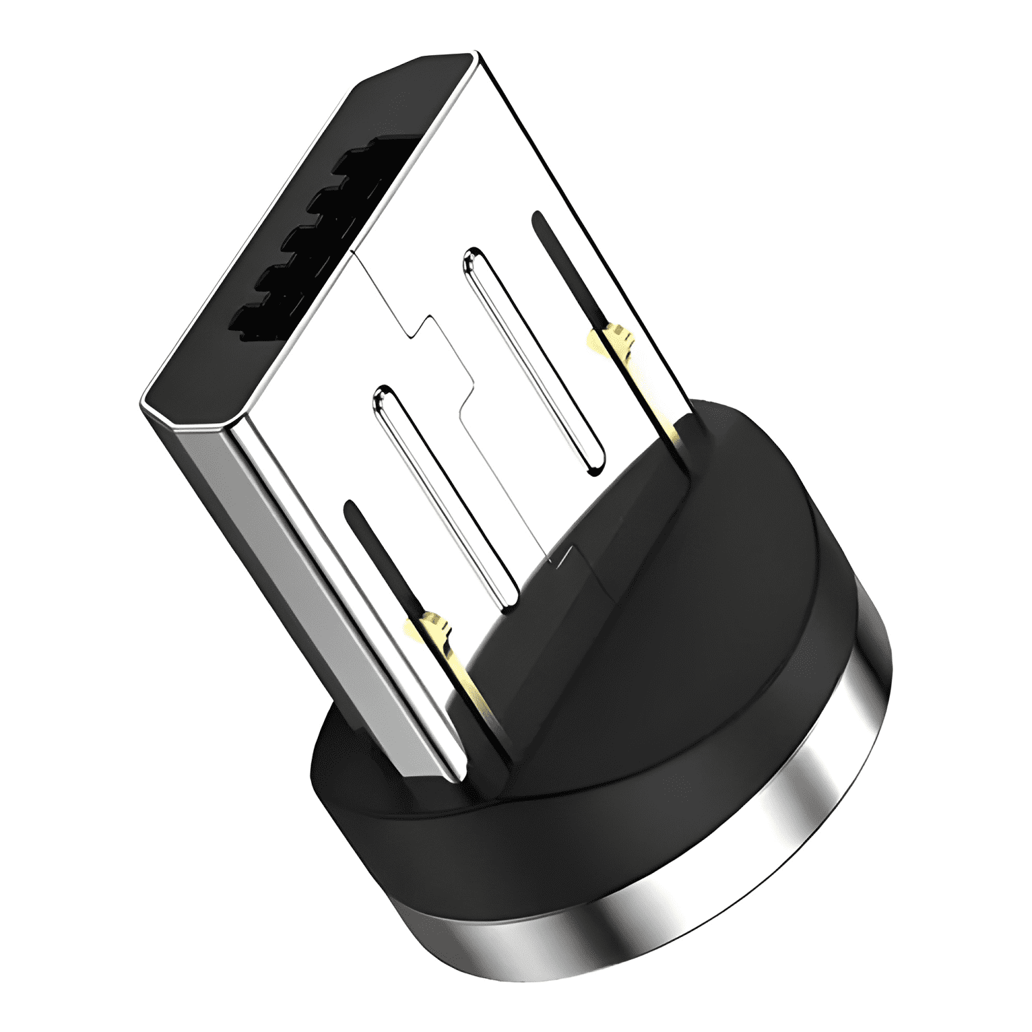 Cable cargador magnético USB 3 en 1 tipo-c micro USB Rojo-3