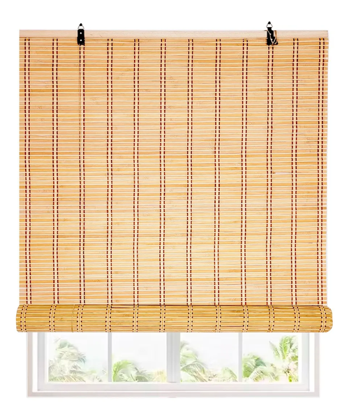 Cortina Bambú Persiana Enrollable 120x180 cm Beiti Unicolor-1