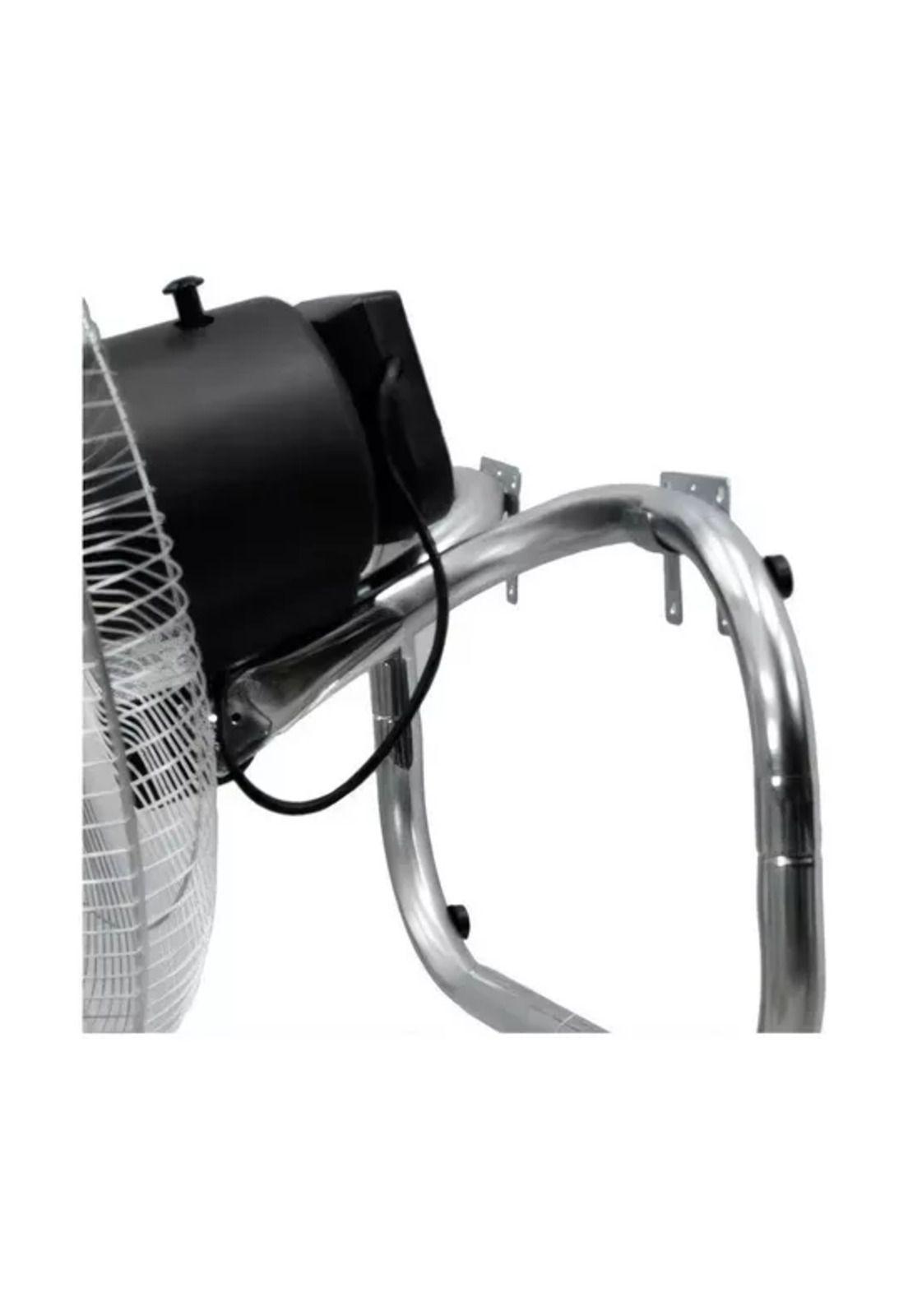 Pack 2 ventiladores industriales metálicos 18 cm 5 aspas alta potencia-3