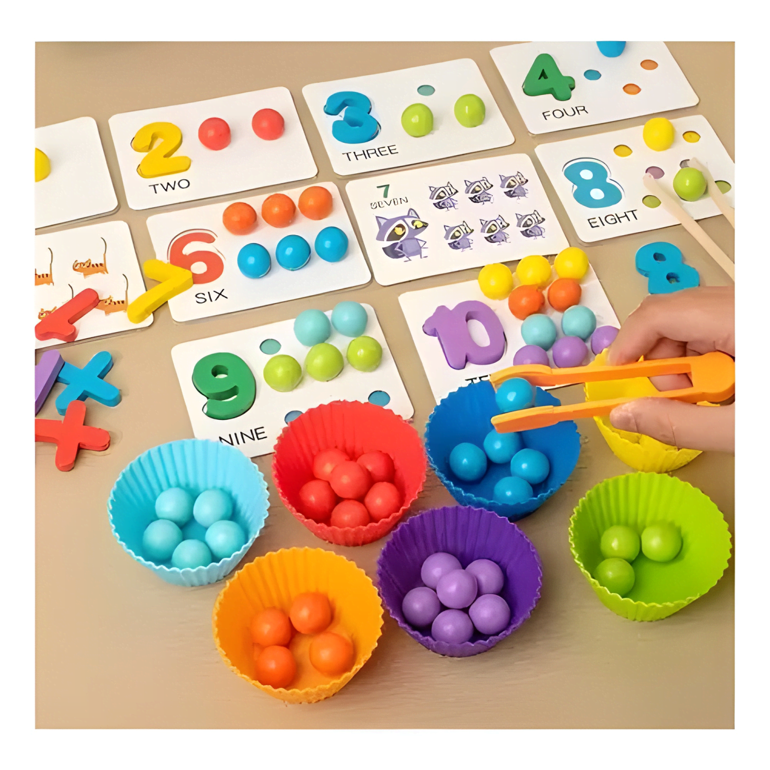 Juego montessori matemáticas didáctico de madera motricidad-2