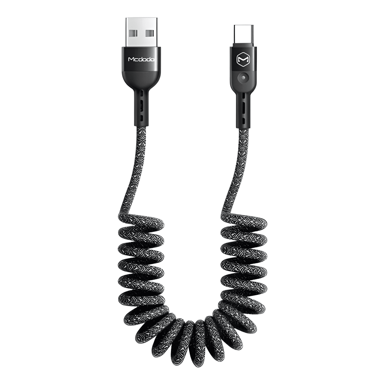 Cable tipo c retráctil mcdodo / espiral carga rápida 1.8m-4