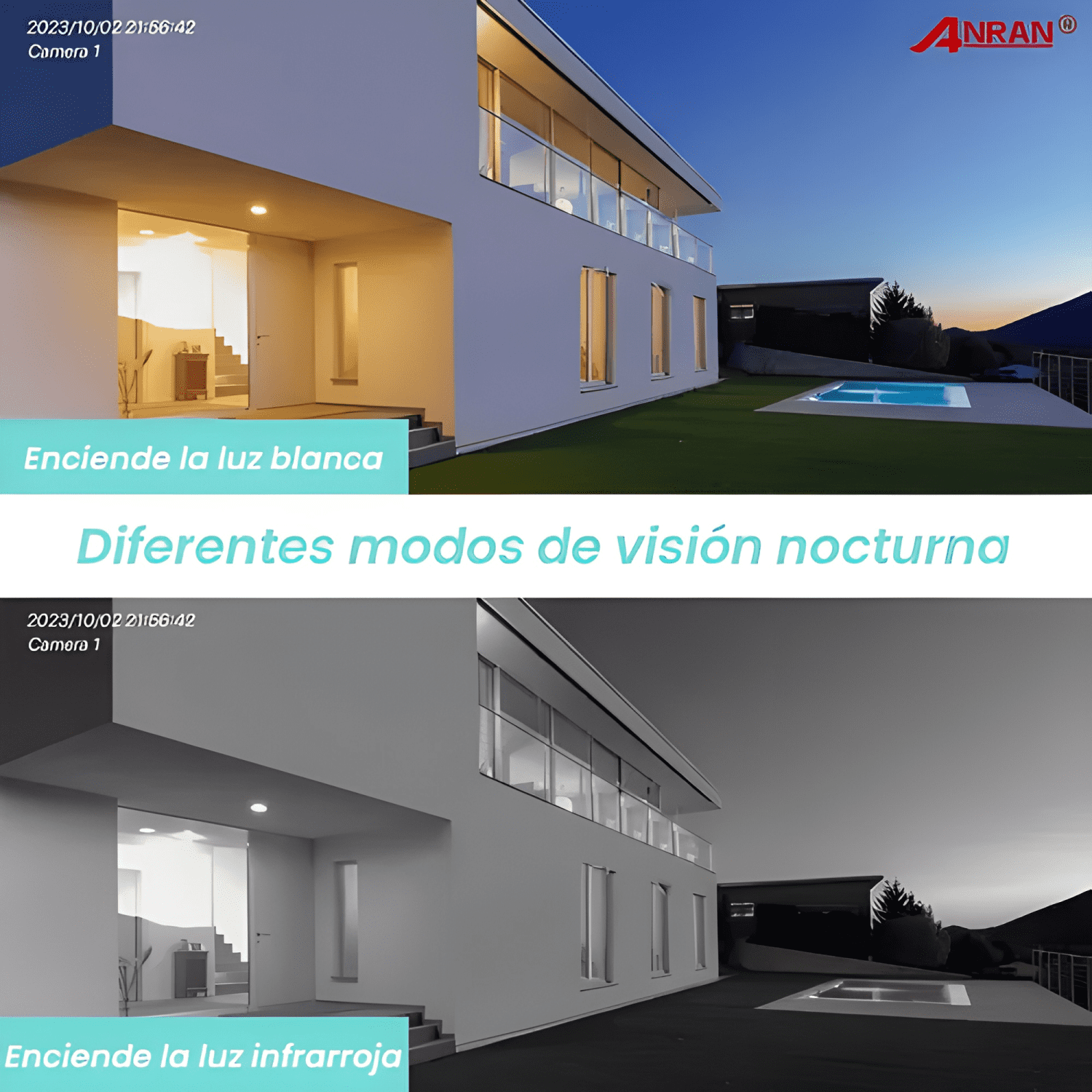 Cámara Seguridad Wifi Hd 1080 Exterior Impermeable-3