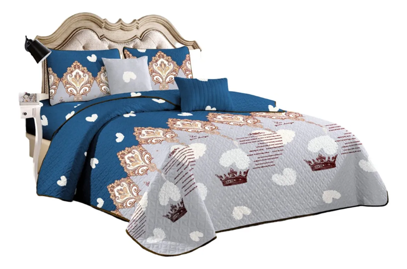 Cubrecama quilt verano 2 plazas varios diseños g25-0