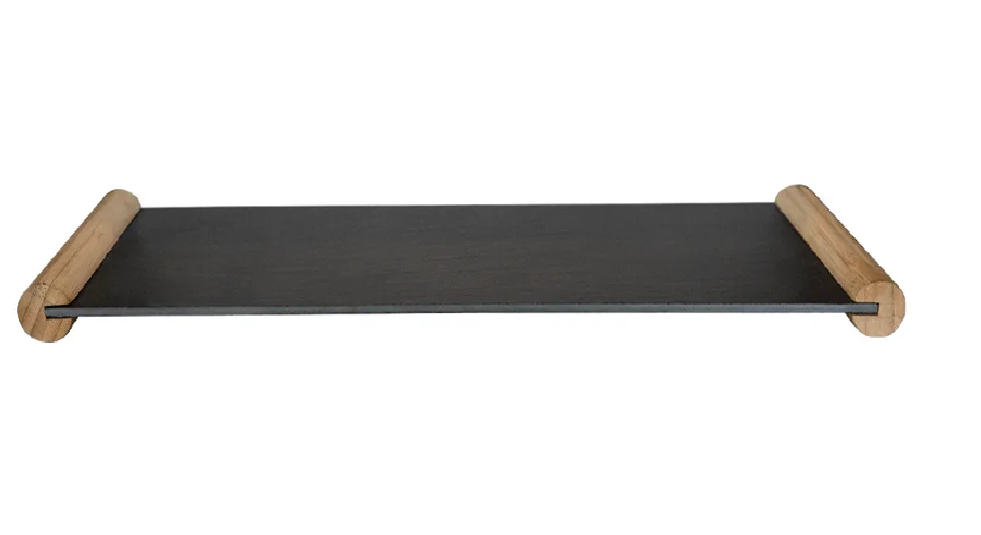 Tabla Piedra Pizarra 48x17 Cm Wayu Color Negro-0