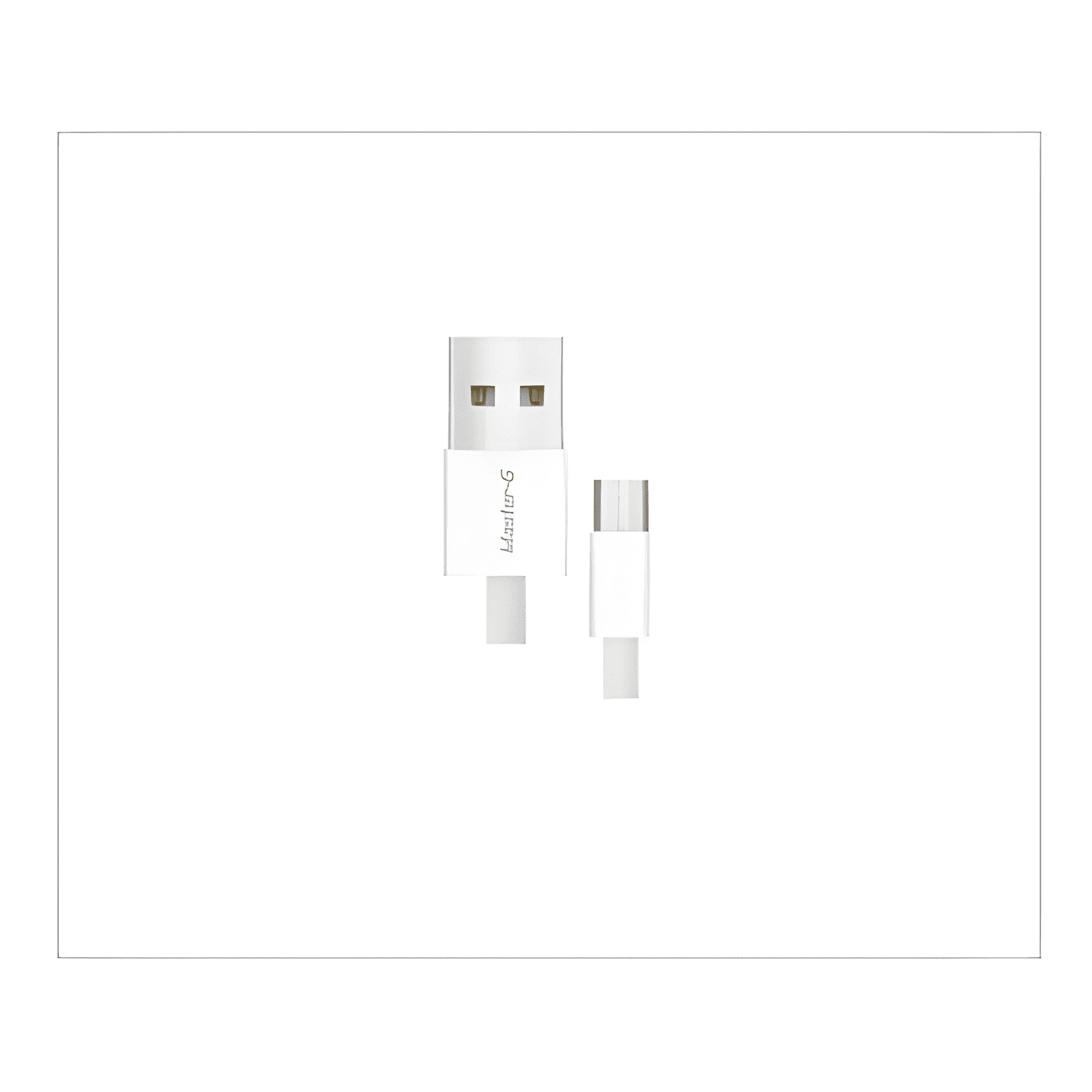 Cable de carga rápida USB a micro USB Blanco-4