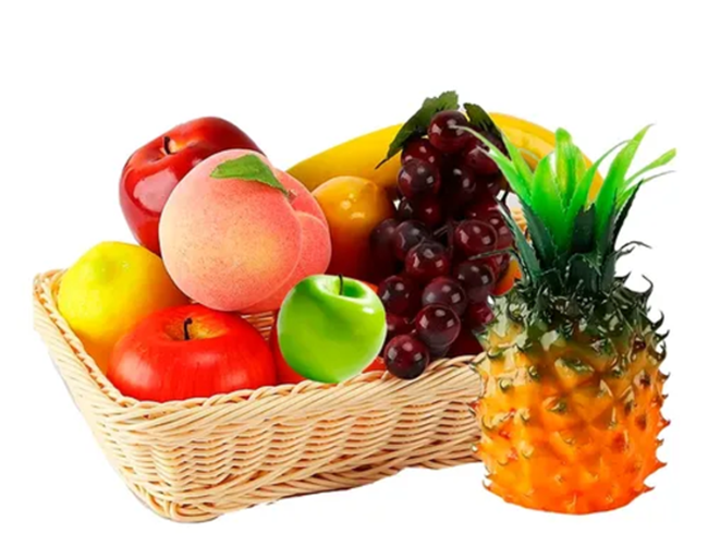 Frutas artificiales pack 8 uds variado-0