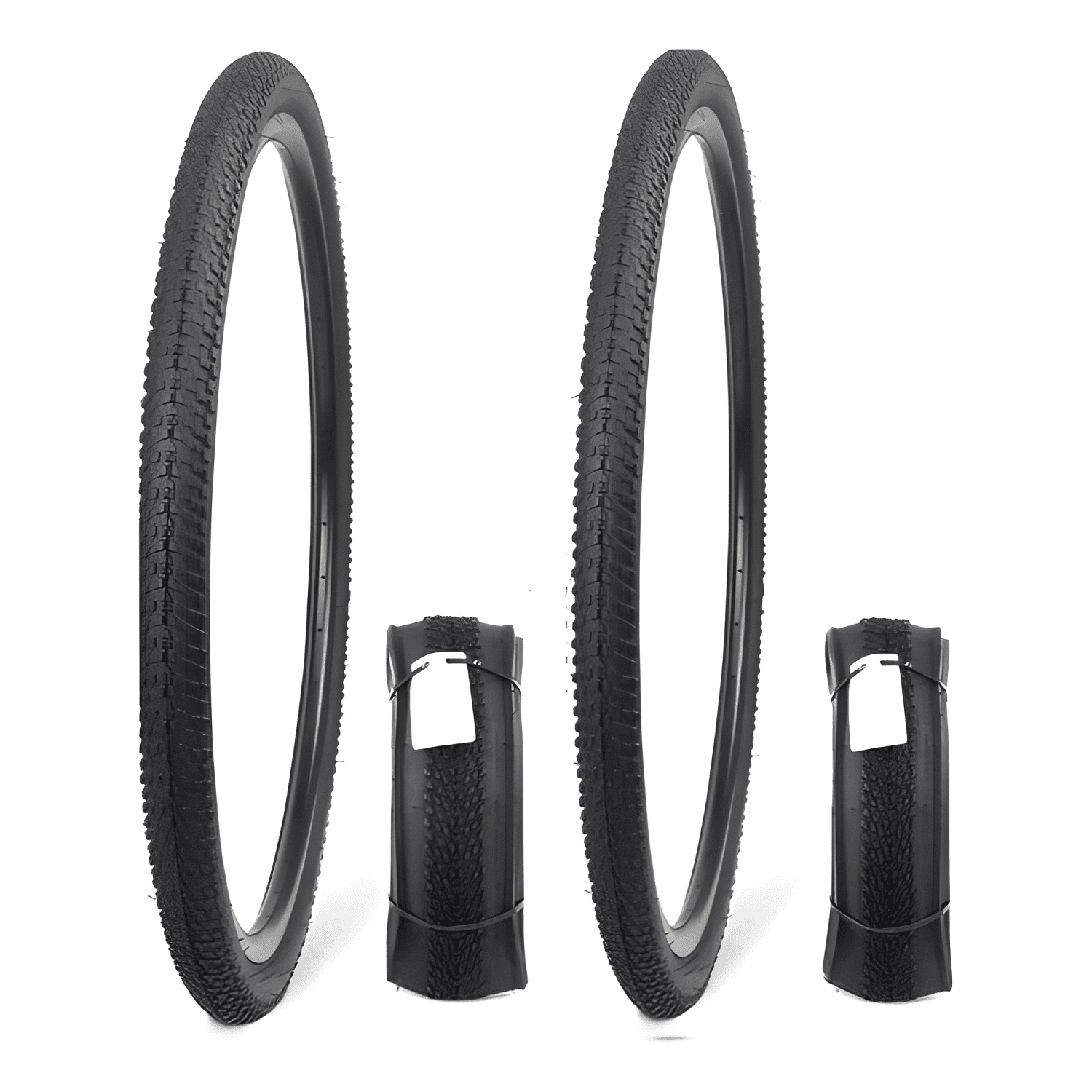 Pack 2 neumáticos y cámaras bicicleta MTB aro 27.5x2.35 #4-2