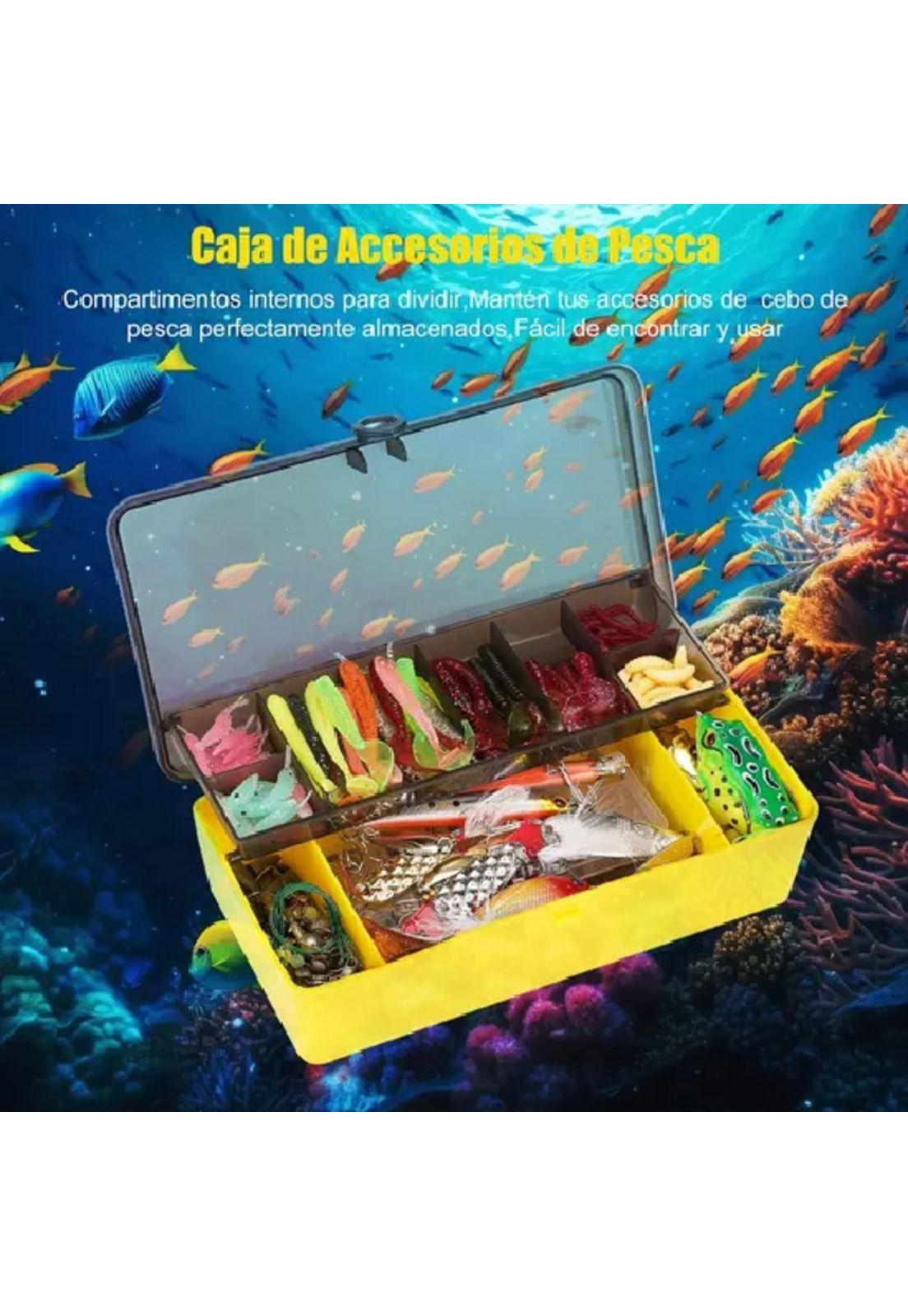 303 piezas señuelos de pesca kit con caja-6