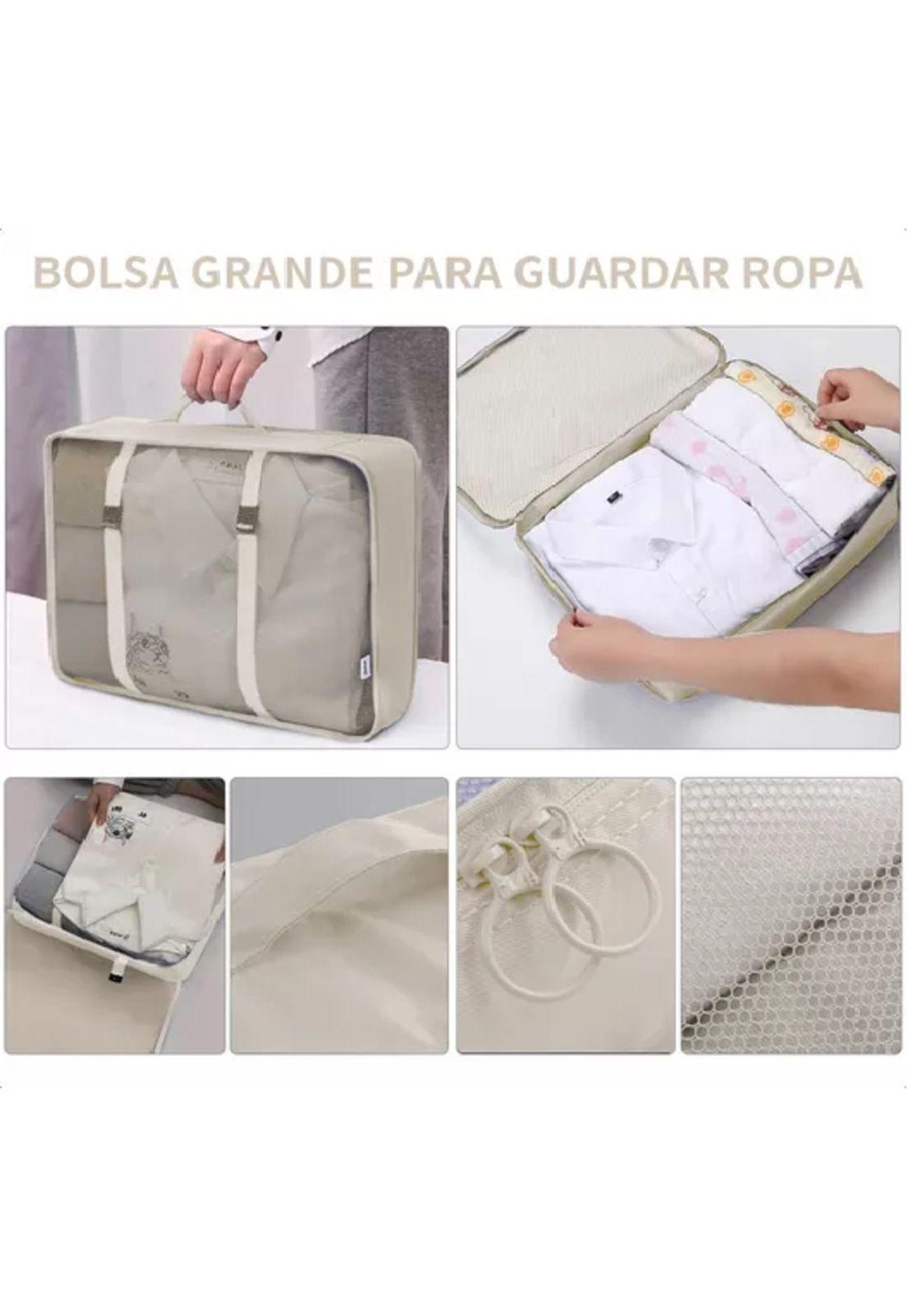 Bolsas de viaje 8 en 1, color beige-3