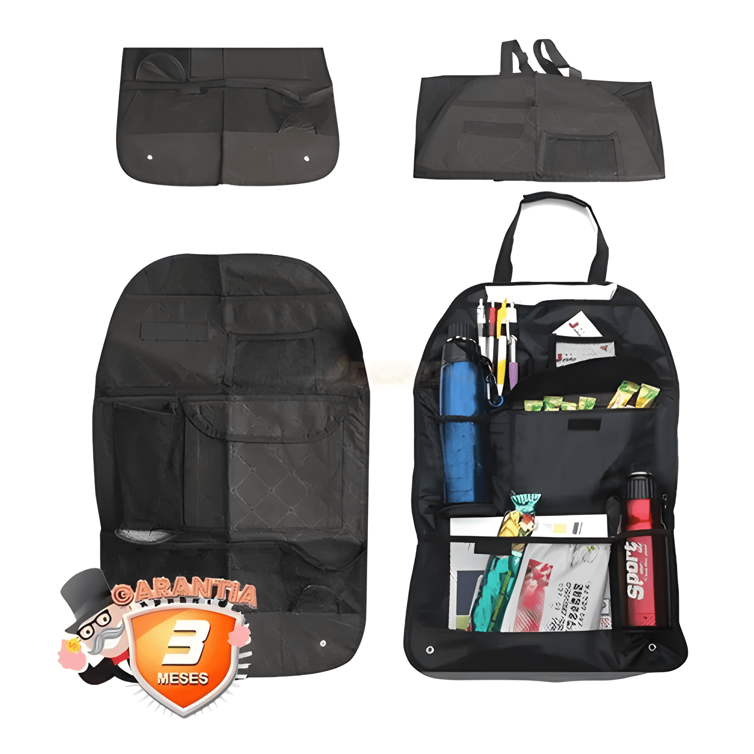 Bolso Organizador Para Respaldo Asiento De Auto /disparocl-4