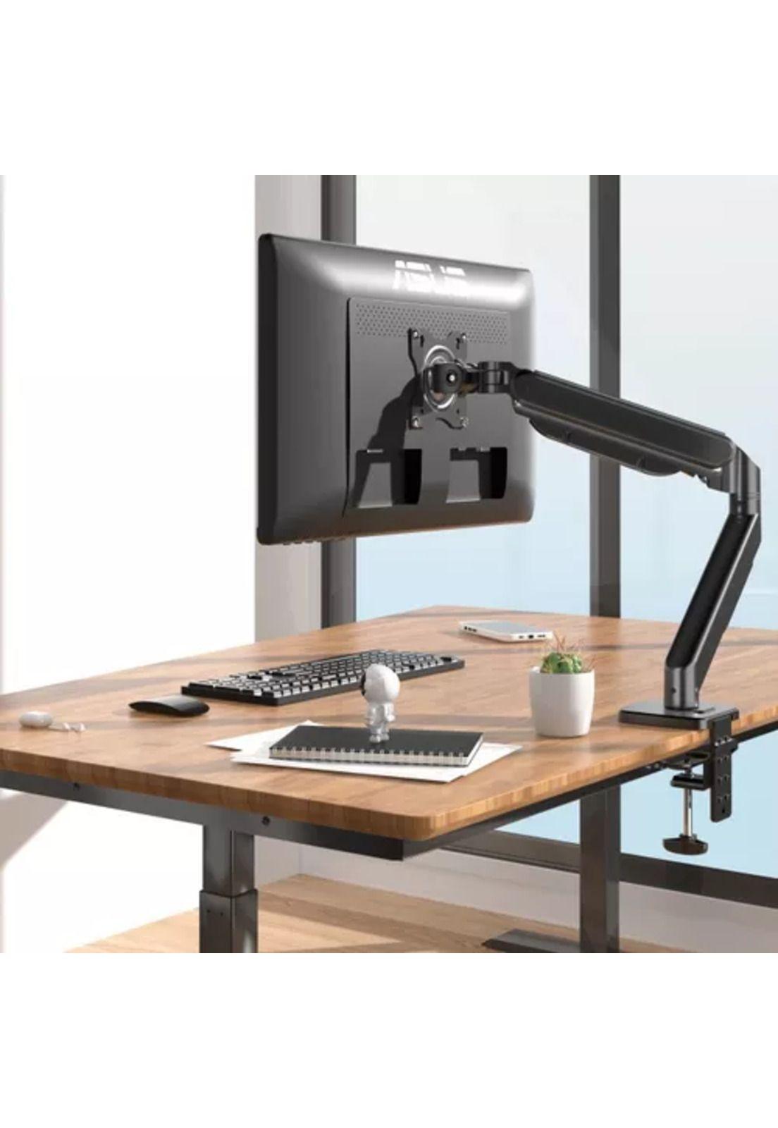 Soporte ergonómico de mesa para TV/monitor 1 brazo 17-30 negro-5