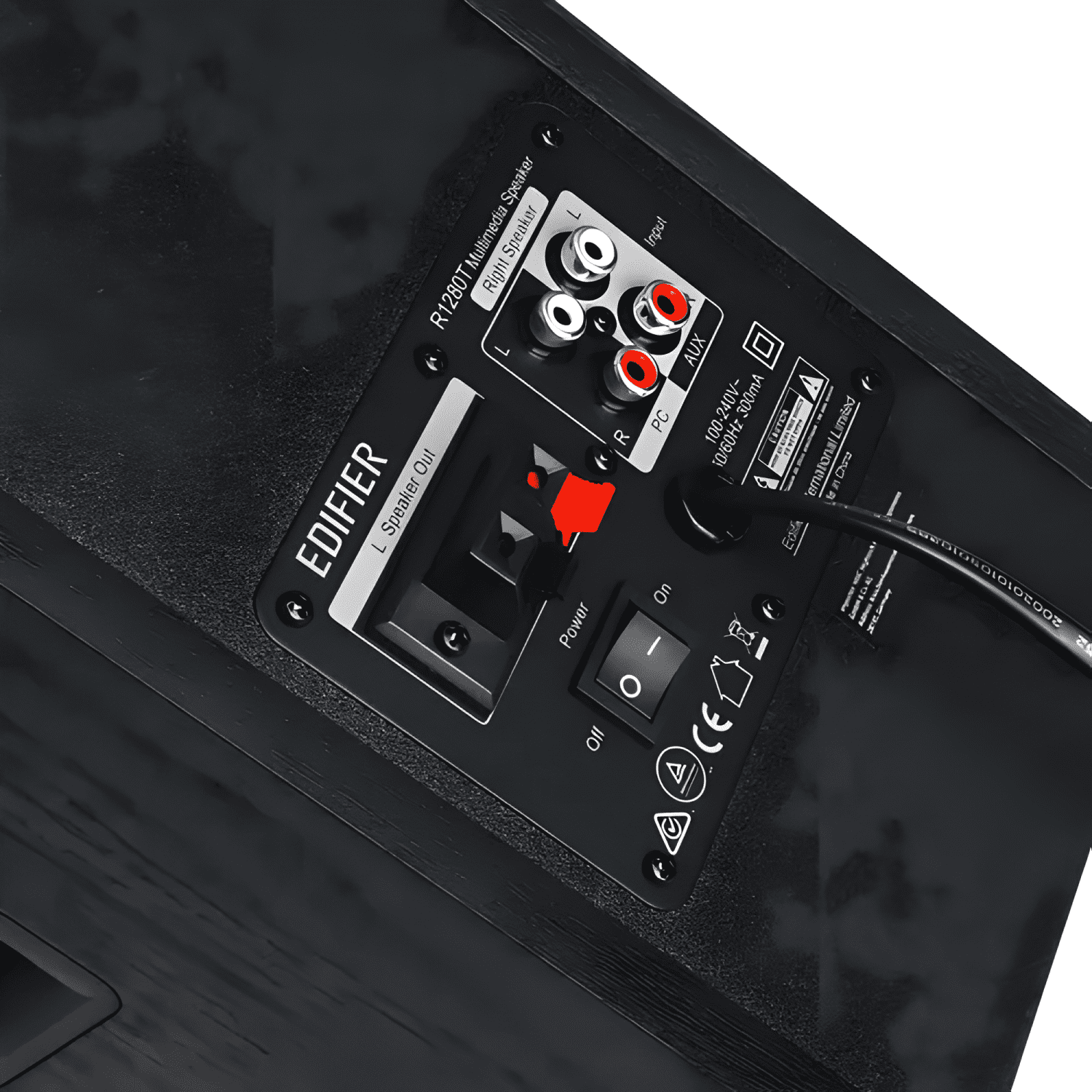 Parlante edifier 2 0 r1280t Negro-4