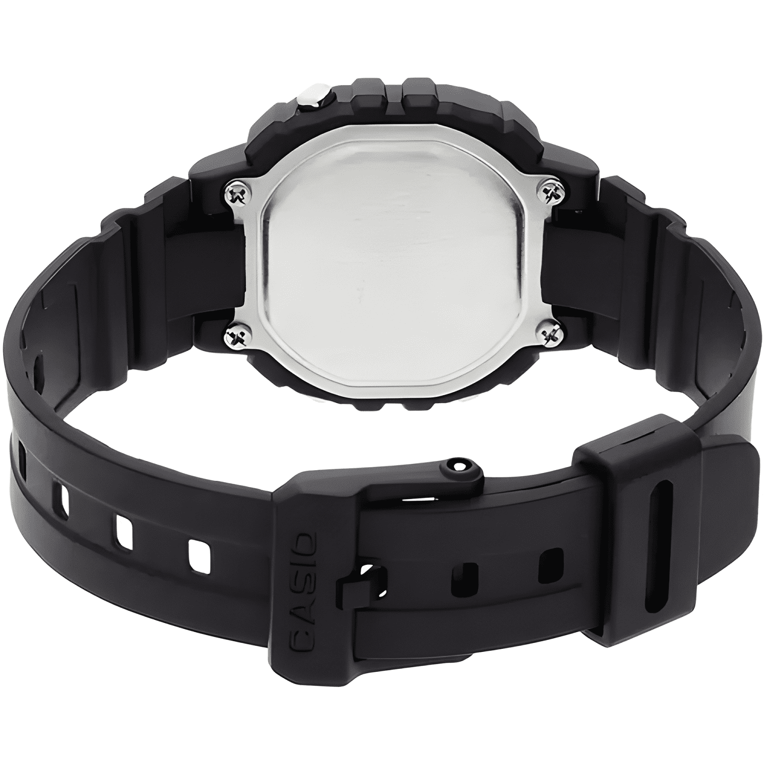 Reloj pulsera digital casio la-20wh-4a1 con correa de-3