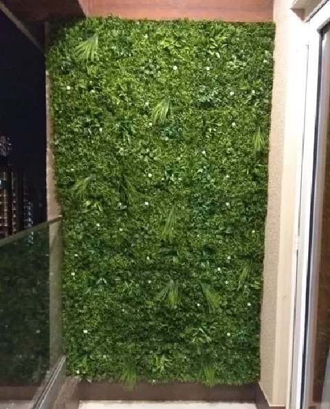8 Malla 60x40cm Pasto Trébol Alfombrilla Artificial Floreada-3