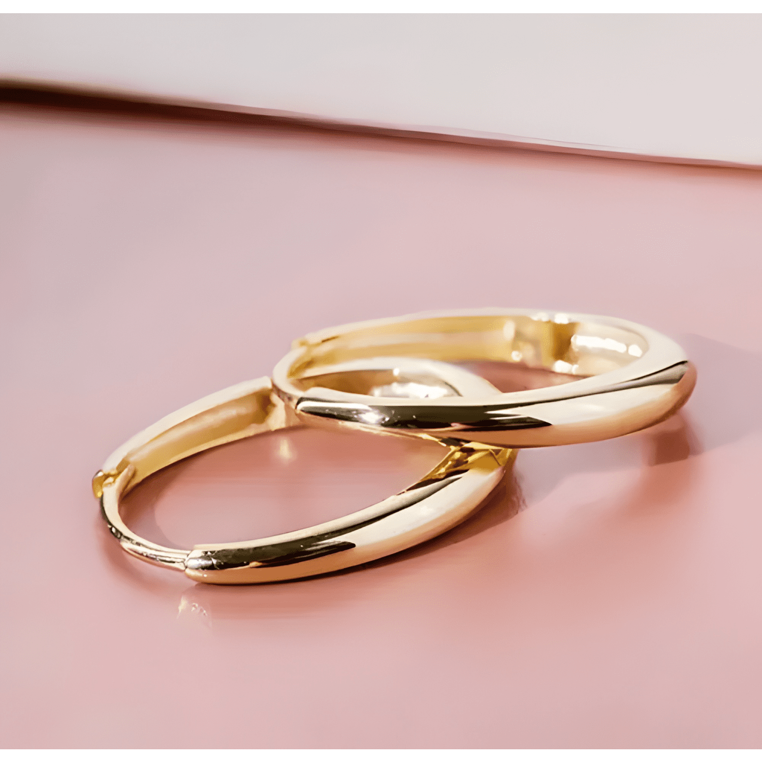Aros Argolla Pequeños Elegantes Mujer-1