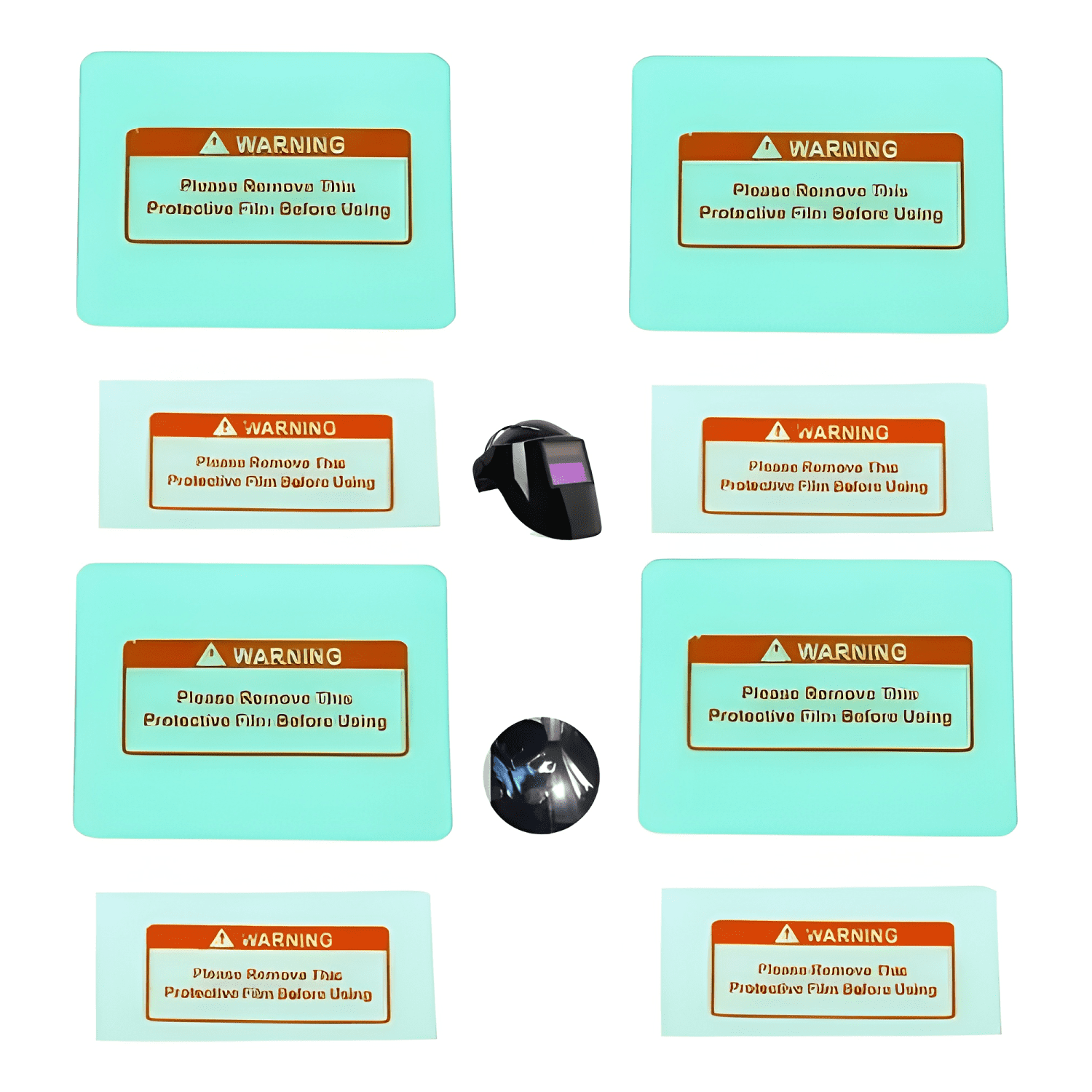 Pack 8 micas de repuesto máscara de soldar fotosensible-1