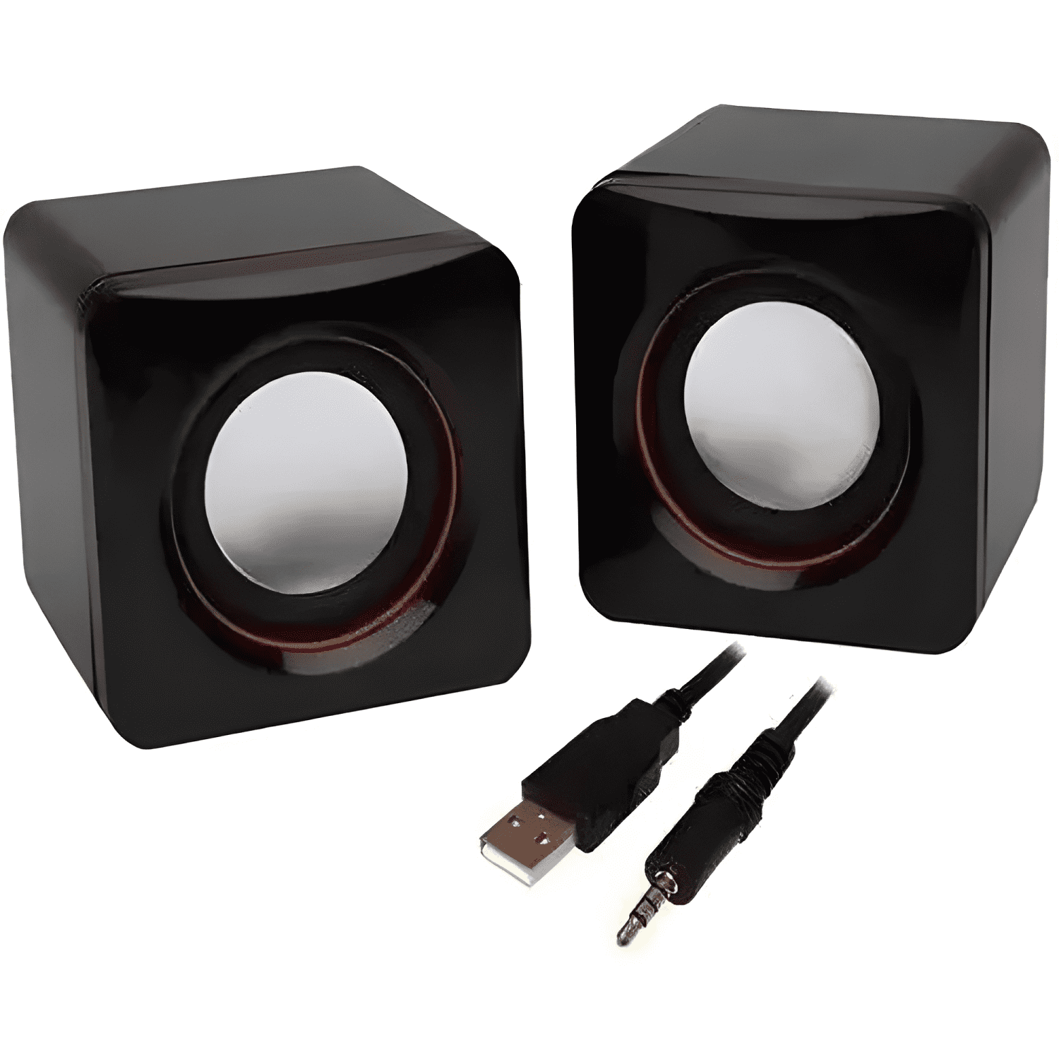 Set parlantes para pc notebook 2 0 pc salida 3 5mm-1
