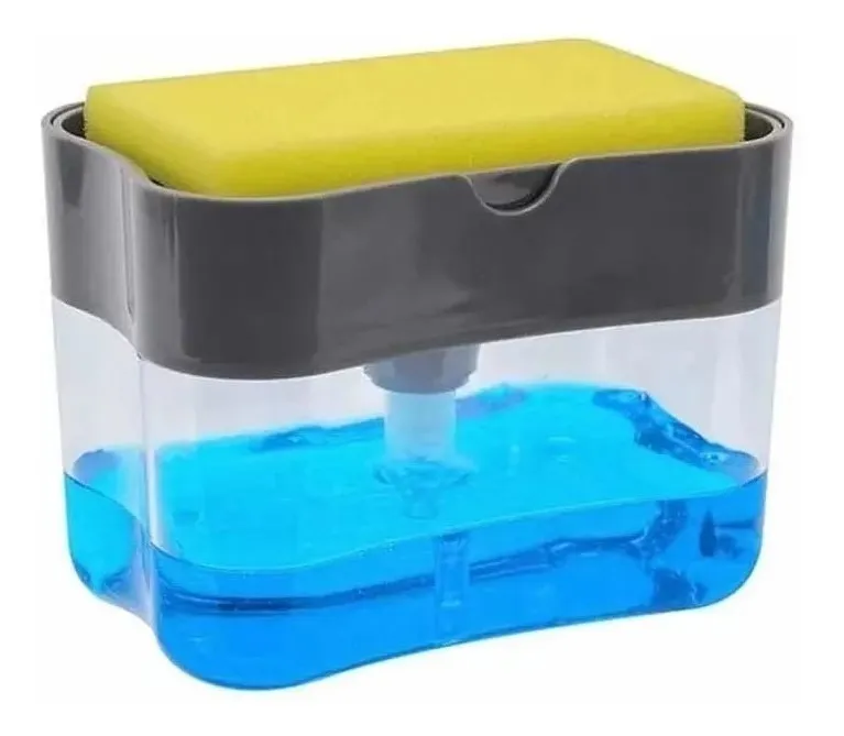 Dispensador De Lavalozas Portátil Con Soporte De Esponja-0
