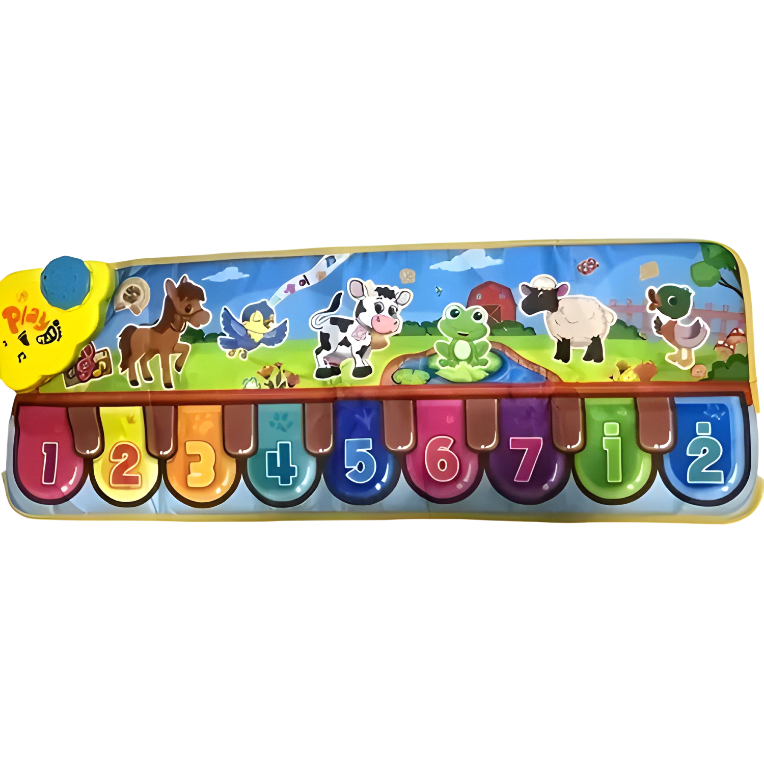 Piano musical para niños piano music mat animal-0
