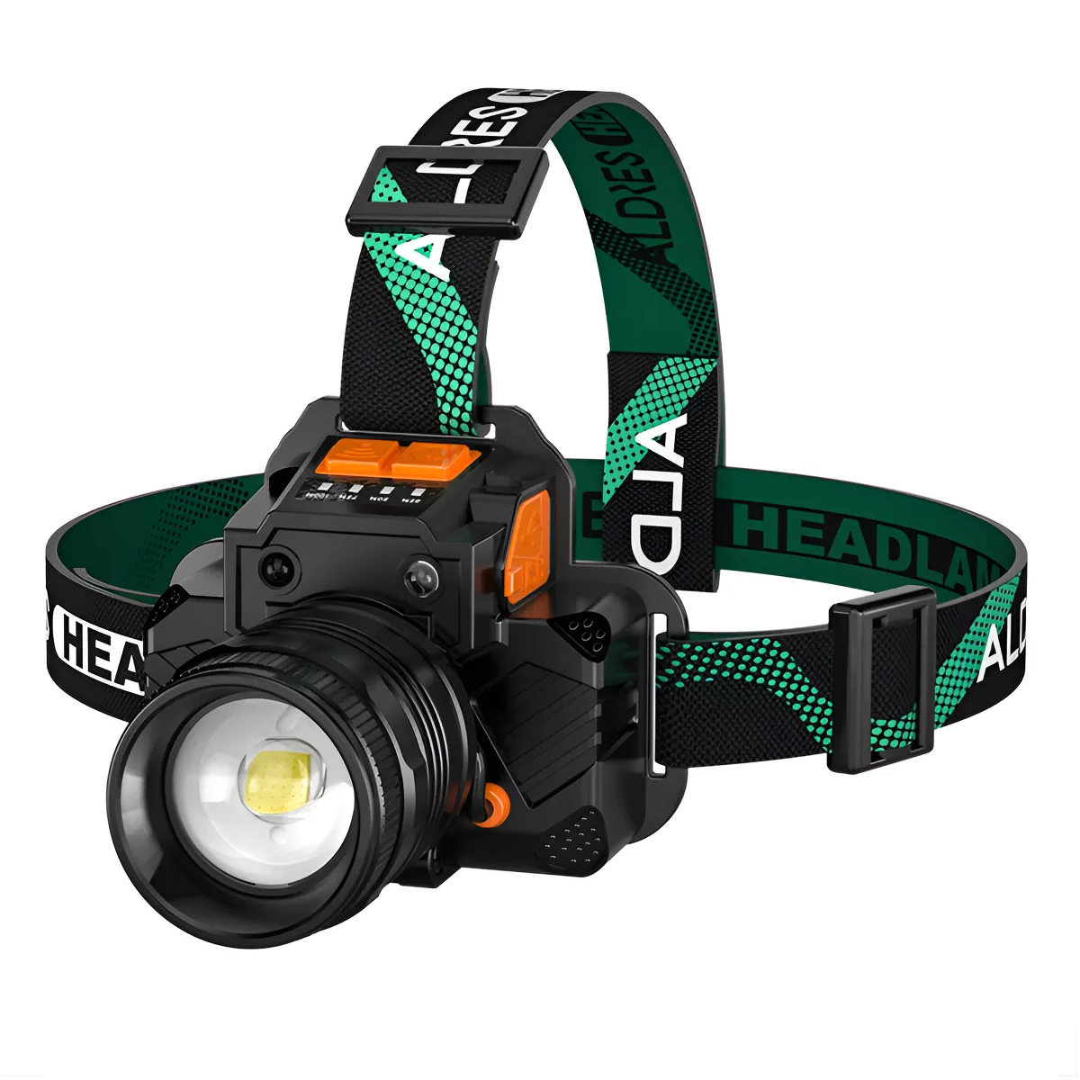 Linterna Frontal Led Cintillo, Lampara De Cabeza Con Sensor-0