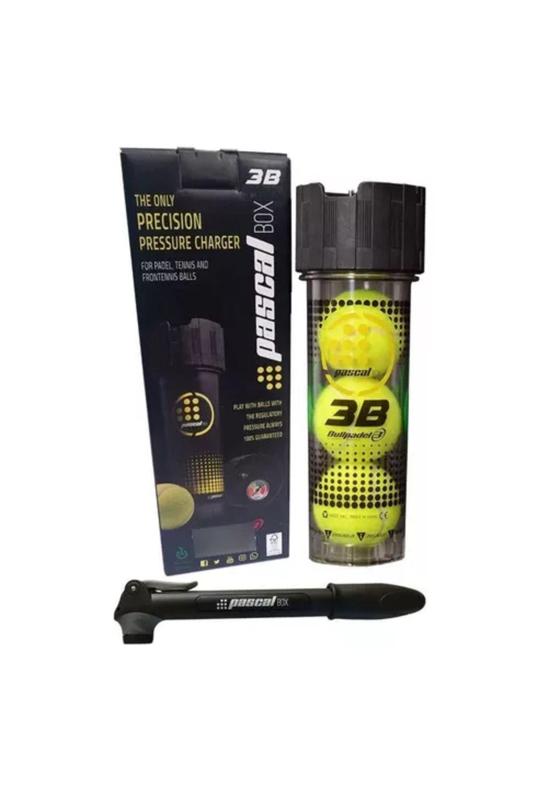 Presurizador Pascal Box 3B - Bullpadel, alarga vida útil de pelotas-0