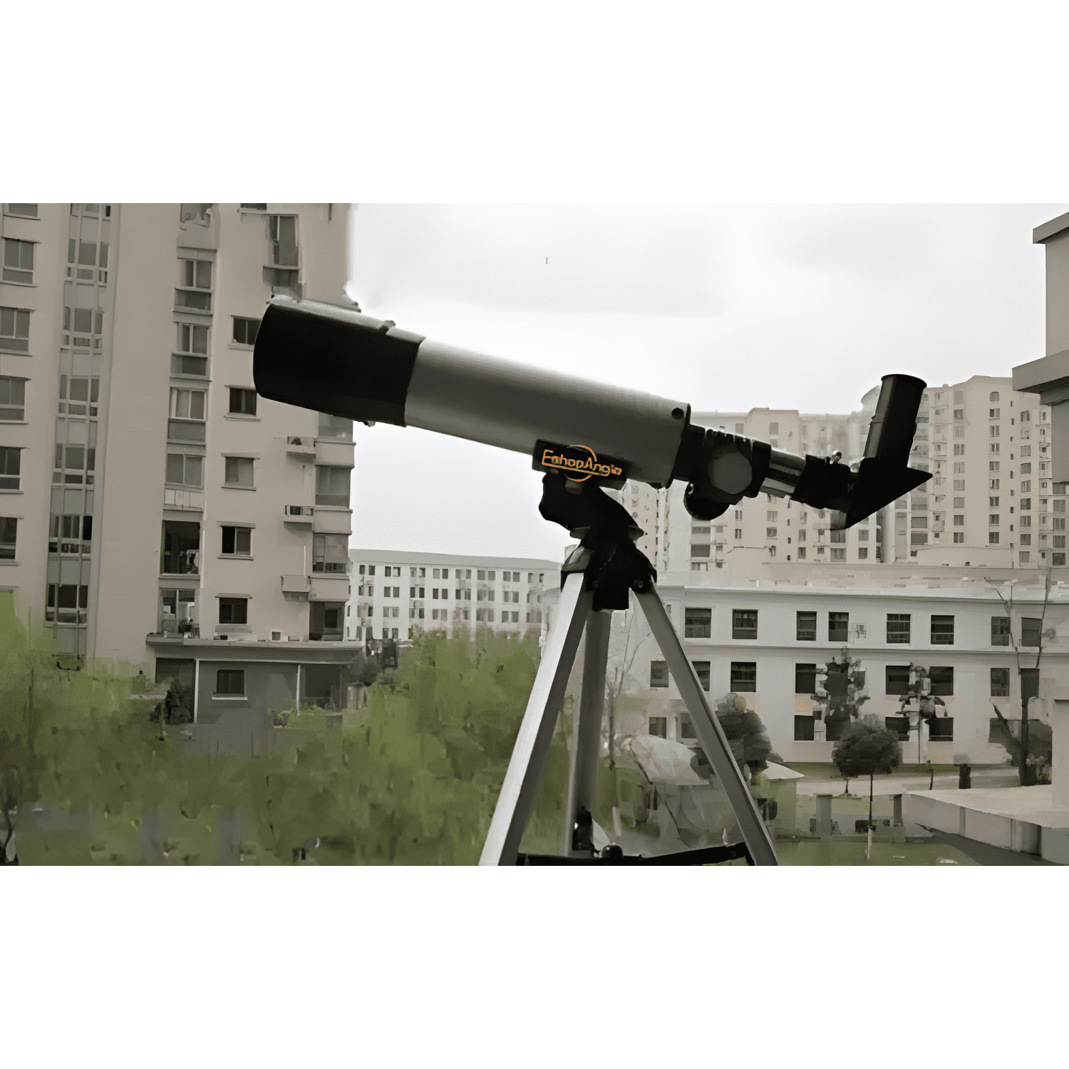 Telescopio Astronómico Monocular 60x Zoom F36050 Plateado-3