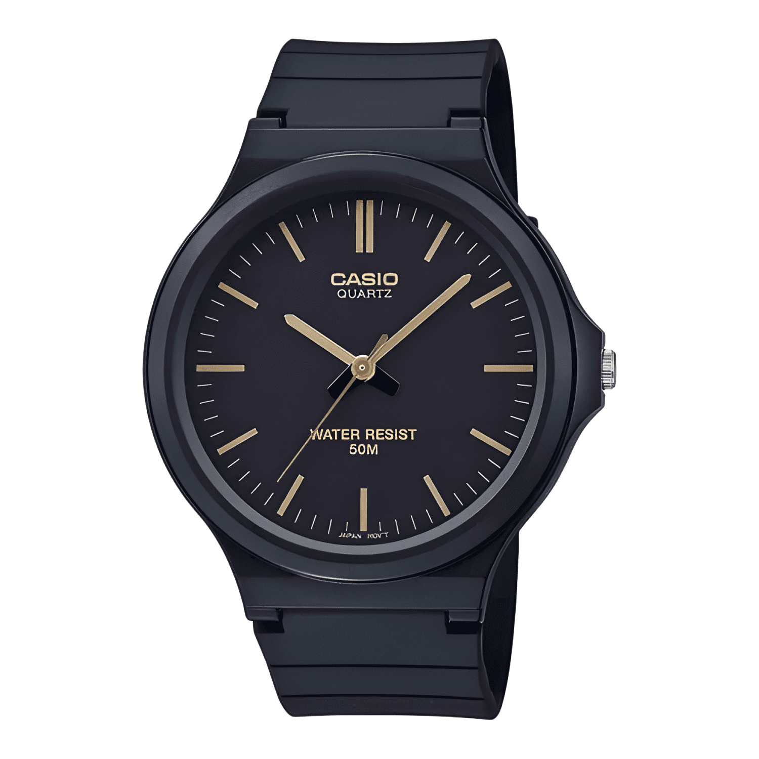 Reloj casio analógico mw-240 para hombre, resistente al-0