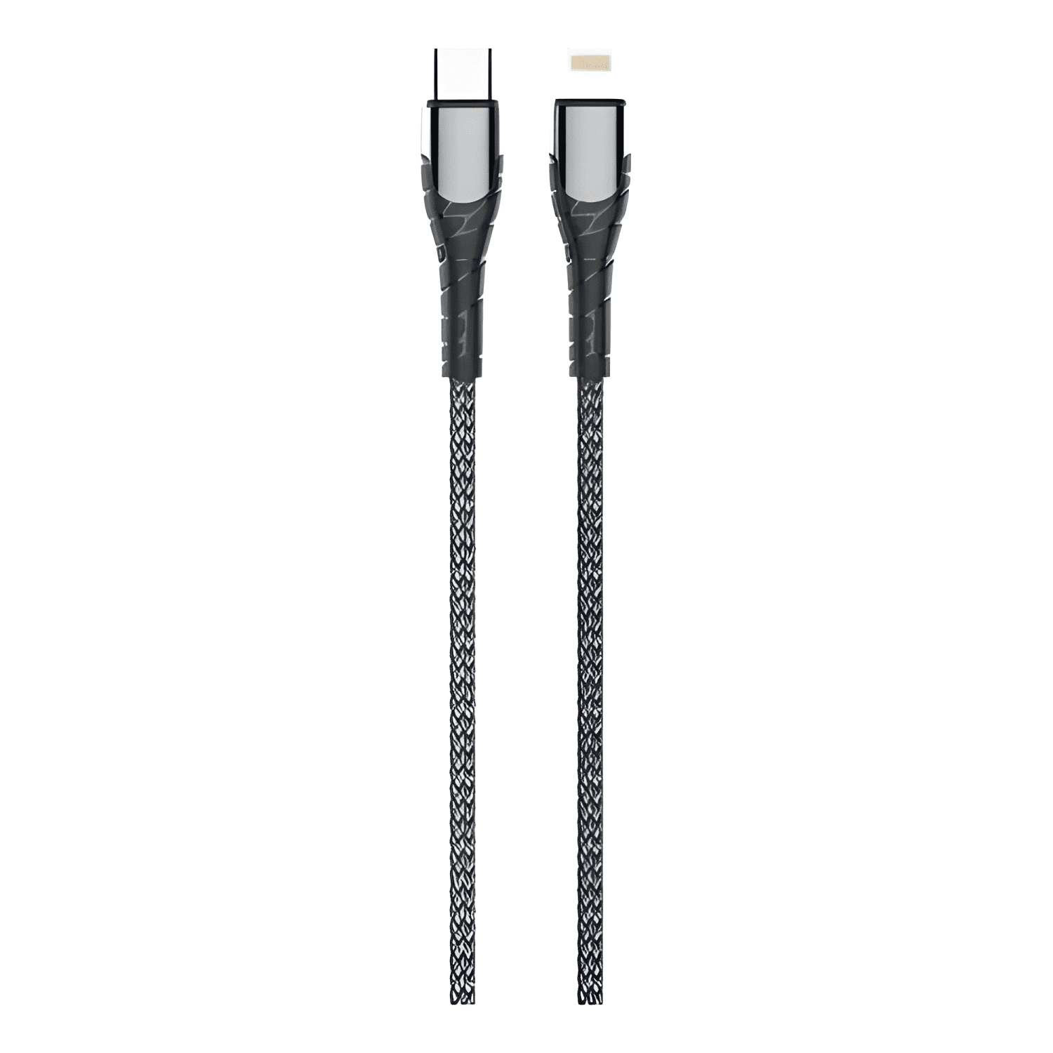 Cable USB-C a lightning iphone carga rápida 2m 30w Gris #2-1