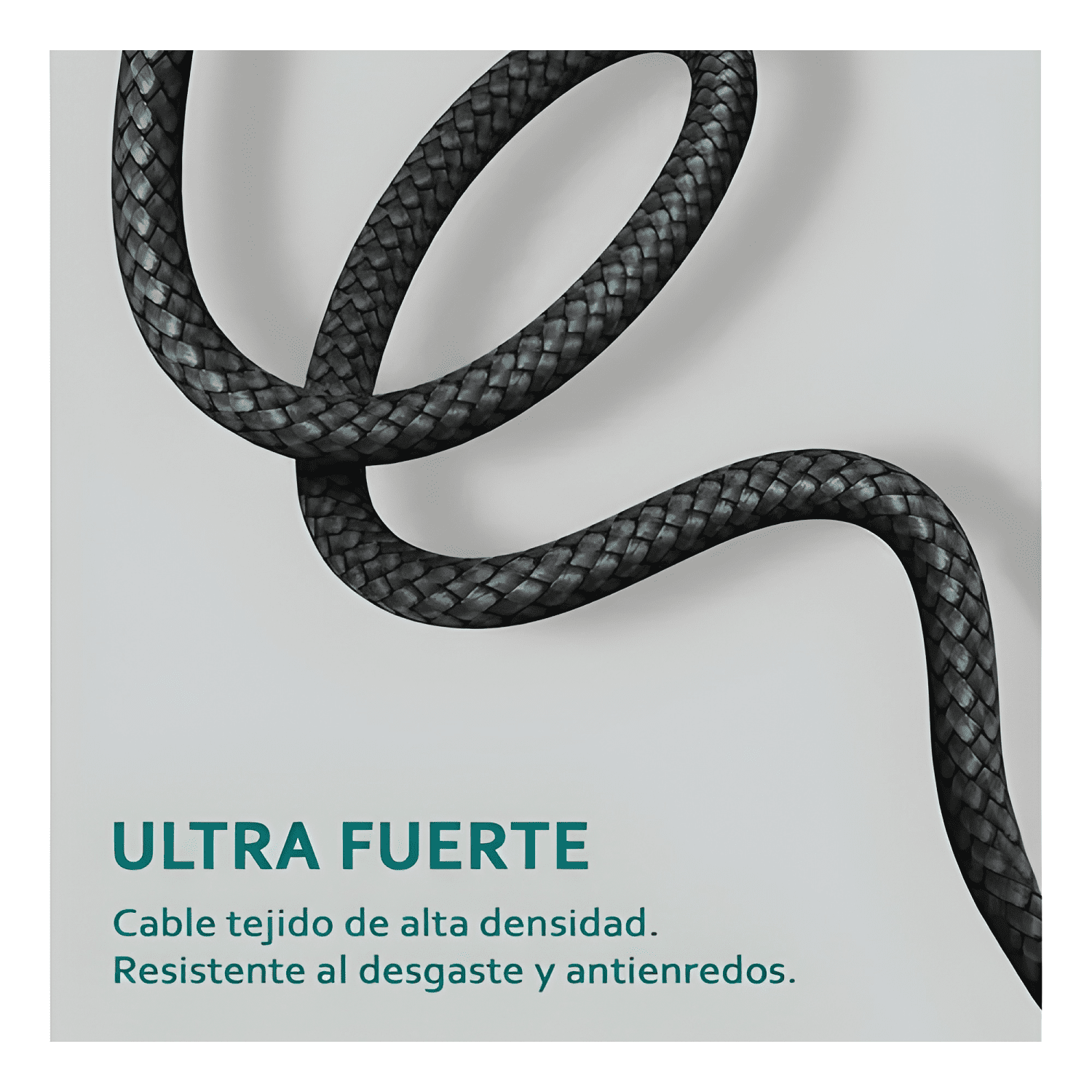Cable USB-C a lightning iphone carga rápida 2m 30w Gris #2-4