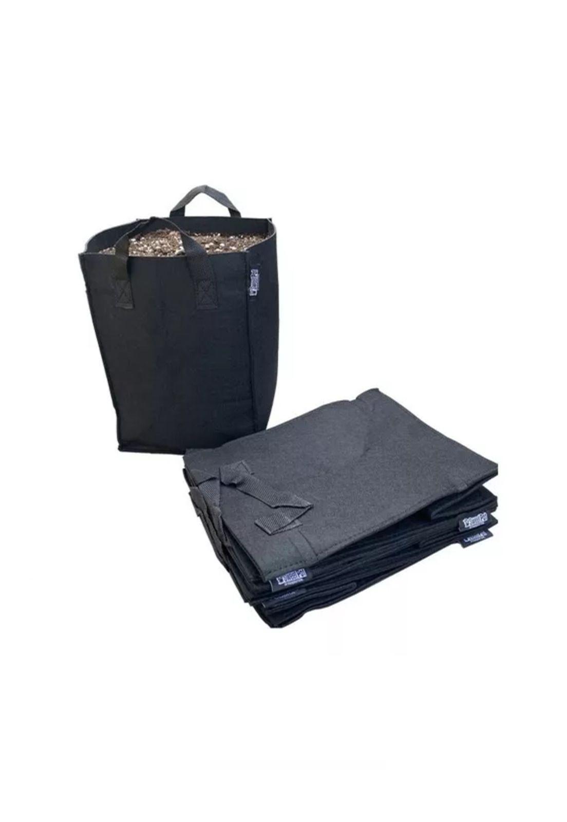 Macetas Geotextil Sweetpot 7L Gran Calidad Pack de 10-0