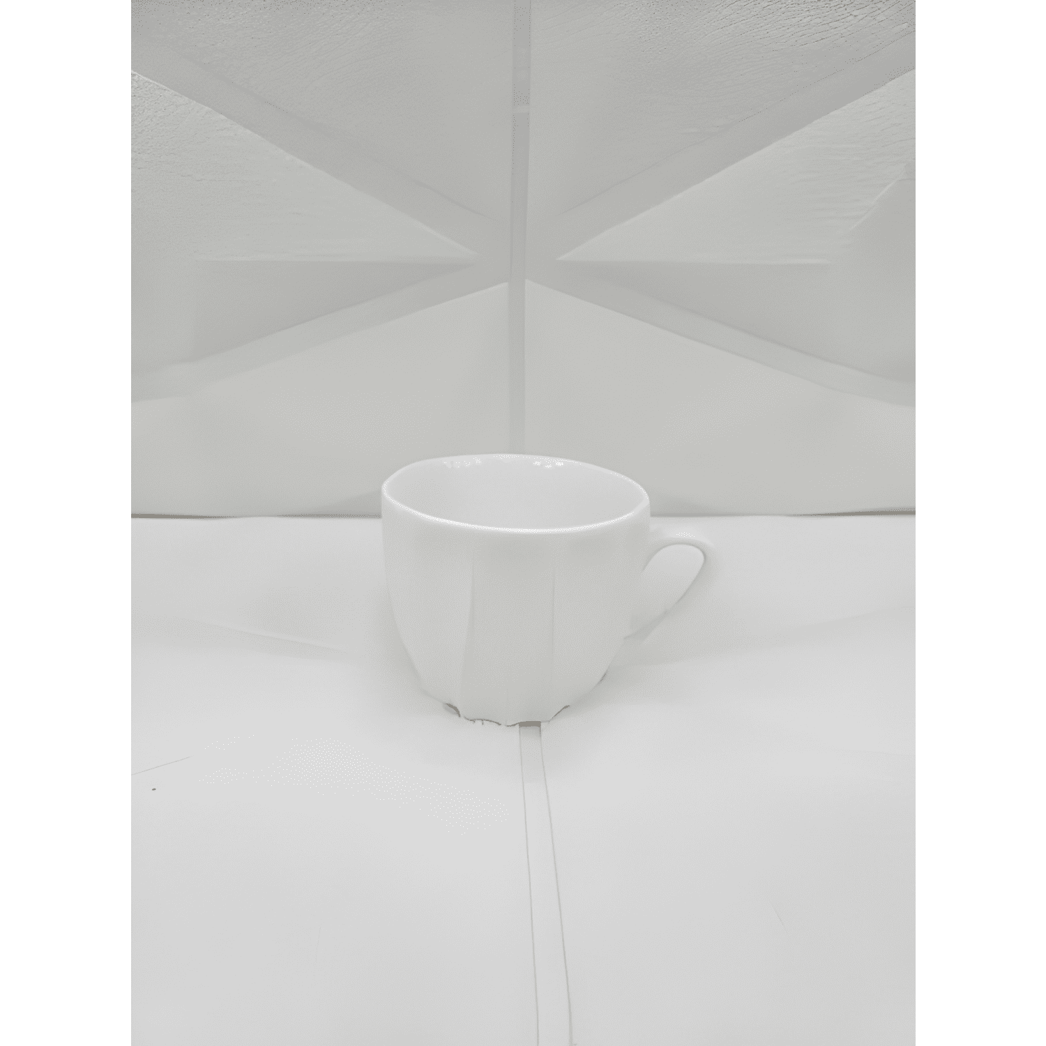 Set de taza para cafe cerámica y platos de madera bambu100ml-1