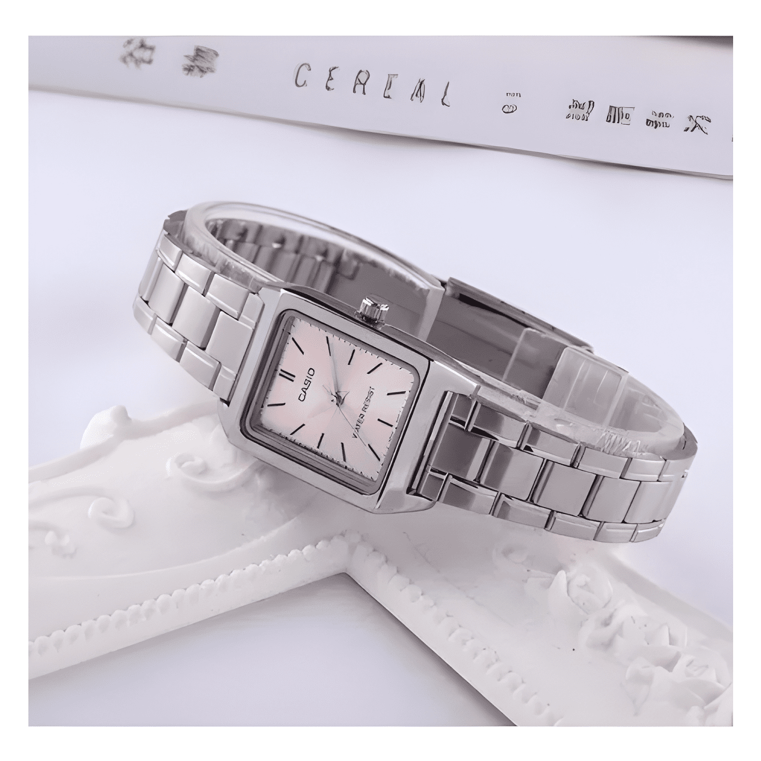 Reloj casio dama ltp-v007d-4e Rosa-3