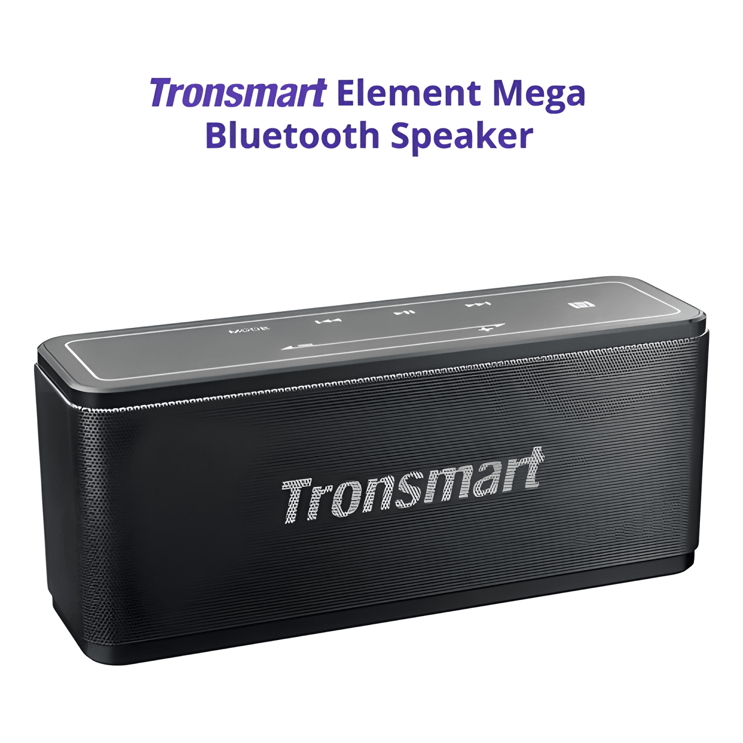 Parlante mega portátil con bluetooth Negro-3