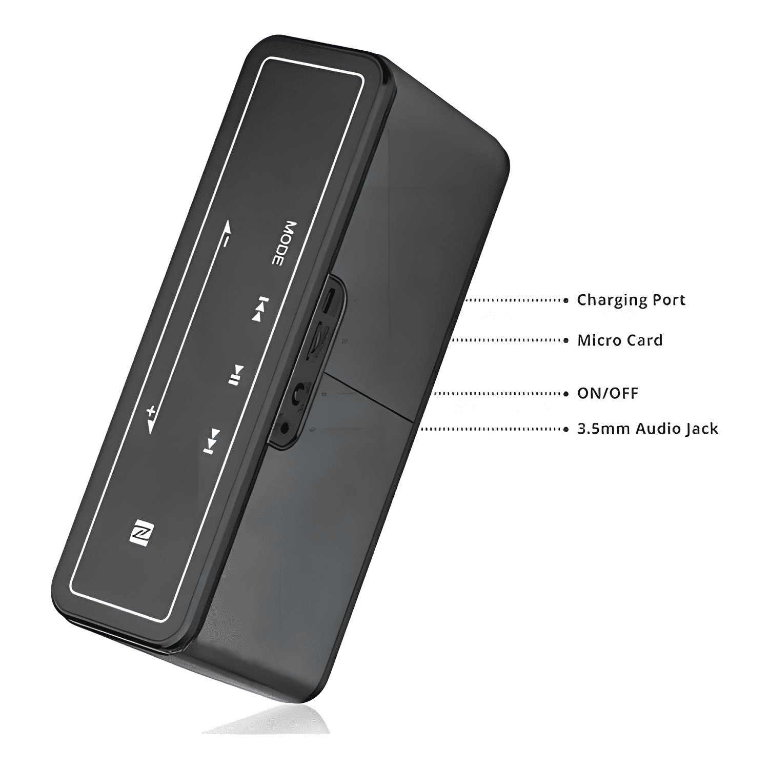 Parlante mega portátil con bluetooth Negro-4