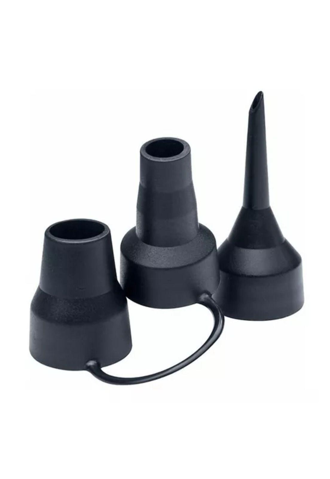 Colchón inflable con compresor 12V y 2 almohadas para auto, color gris-4
