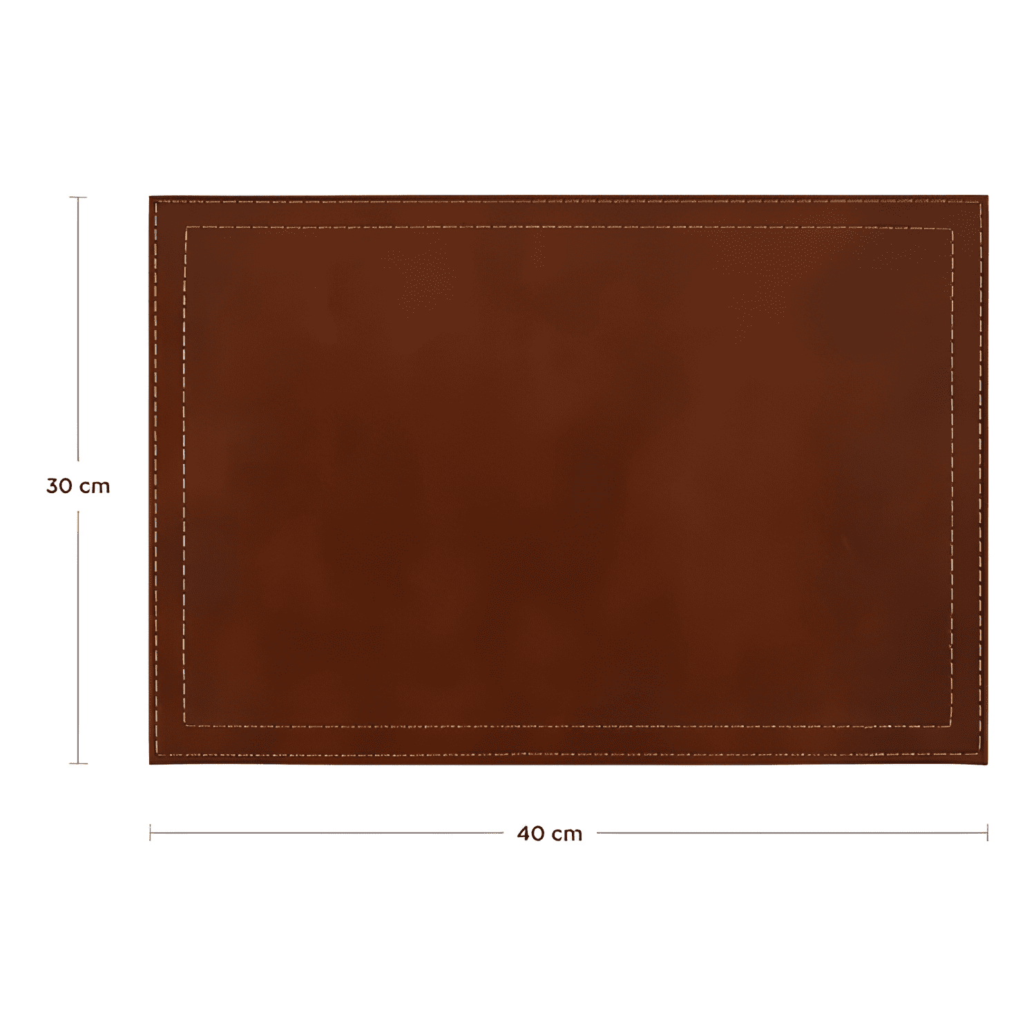 Individuales de mesa ecocuero rígido 40x30 CM pack set 6 #2-2