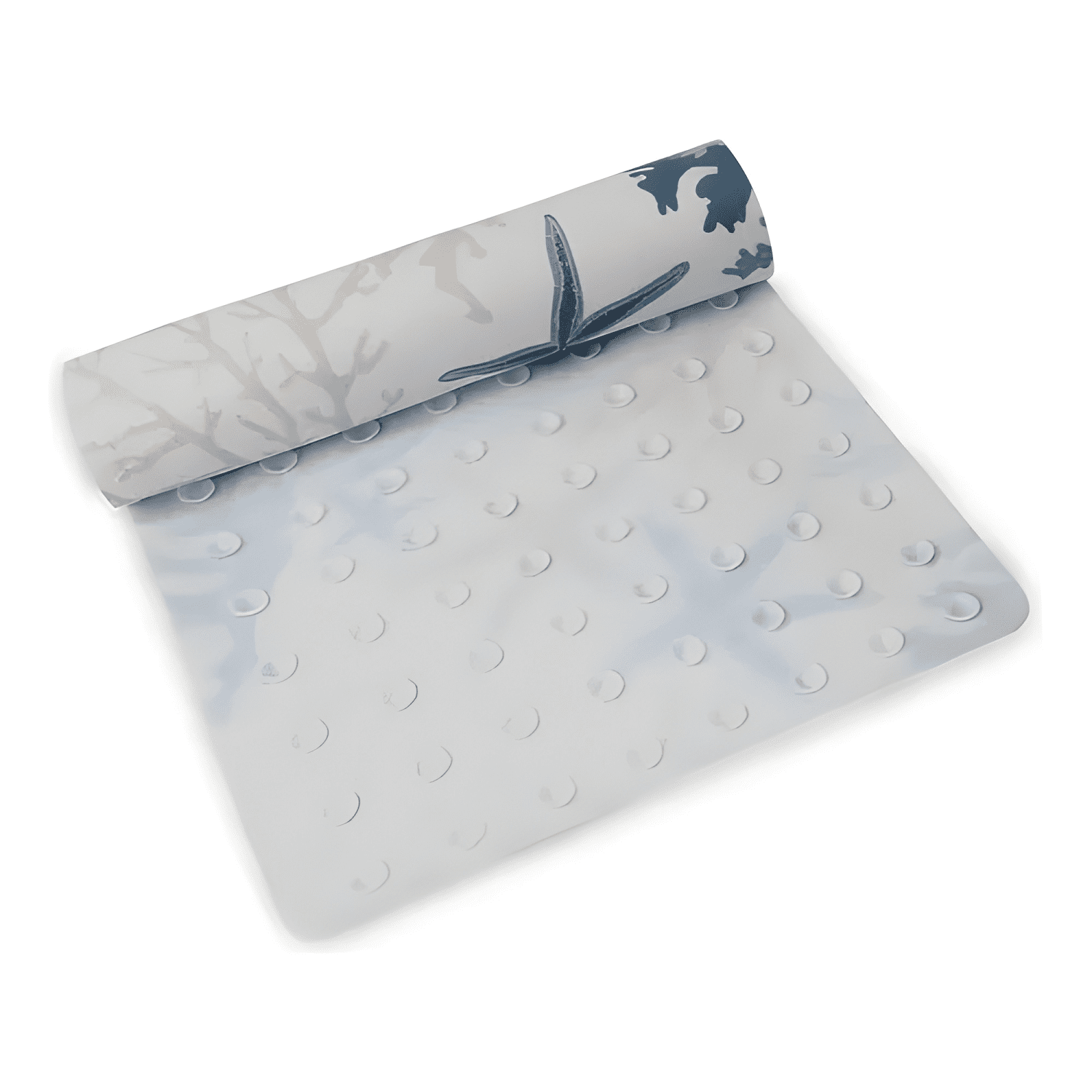 Alfombra De Baño PVC Antideslizante 39x69cm Corales-1