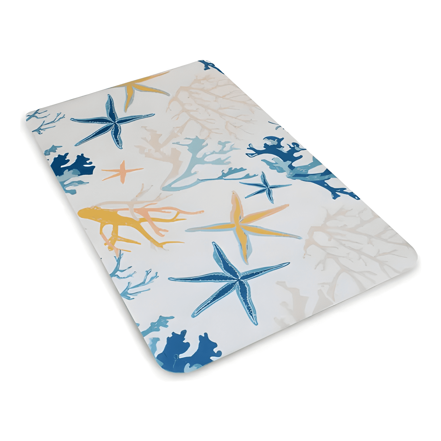 Alfombra De Baño PVC Antideslizante 39x69cm Corales-2