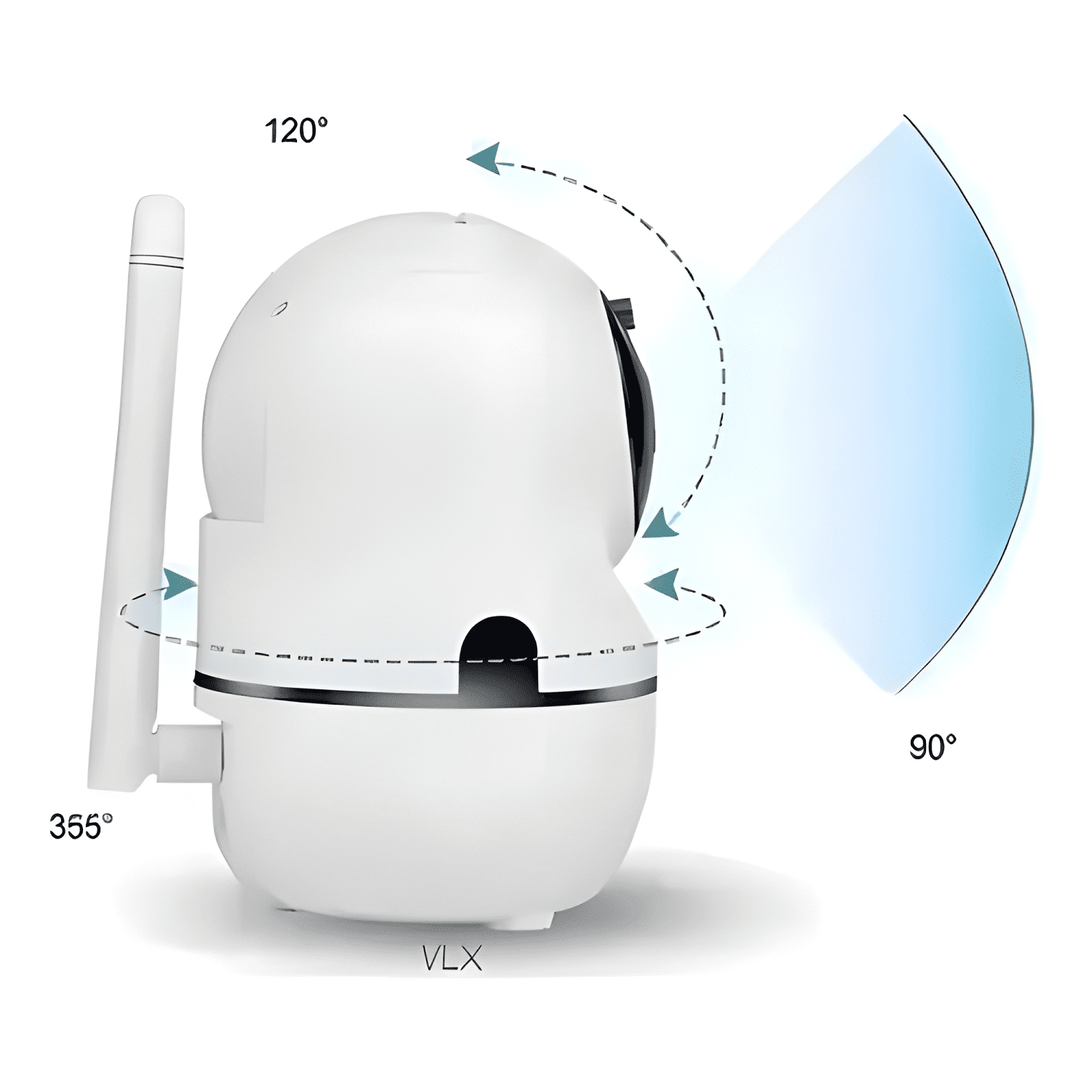 Cámara Robo de Vigilancia Wifi - Cámara Ip Camara de-3