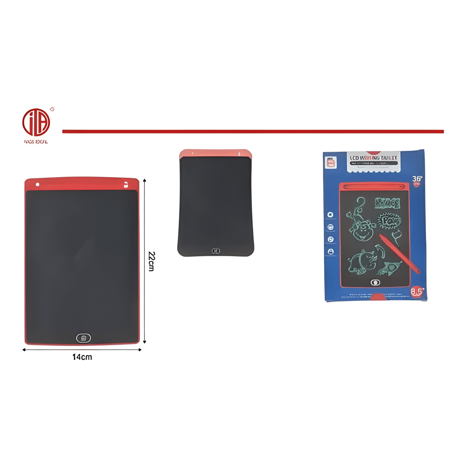 Pizarra mágica, tablet dibujo LCD 8,5 pulgadas para niños-3