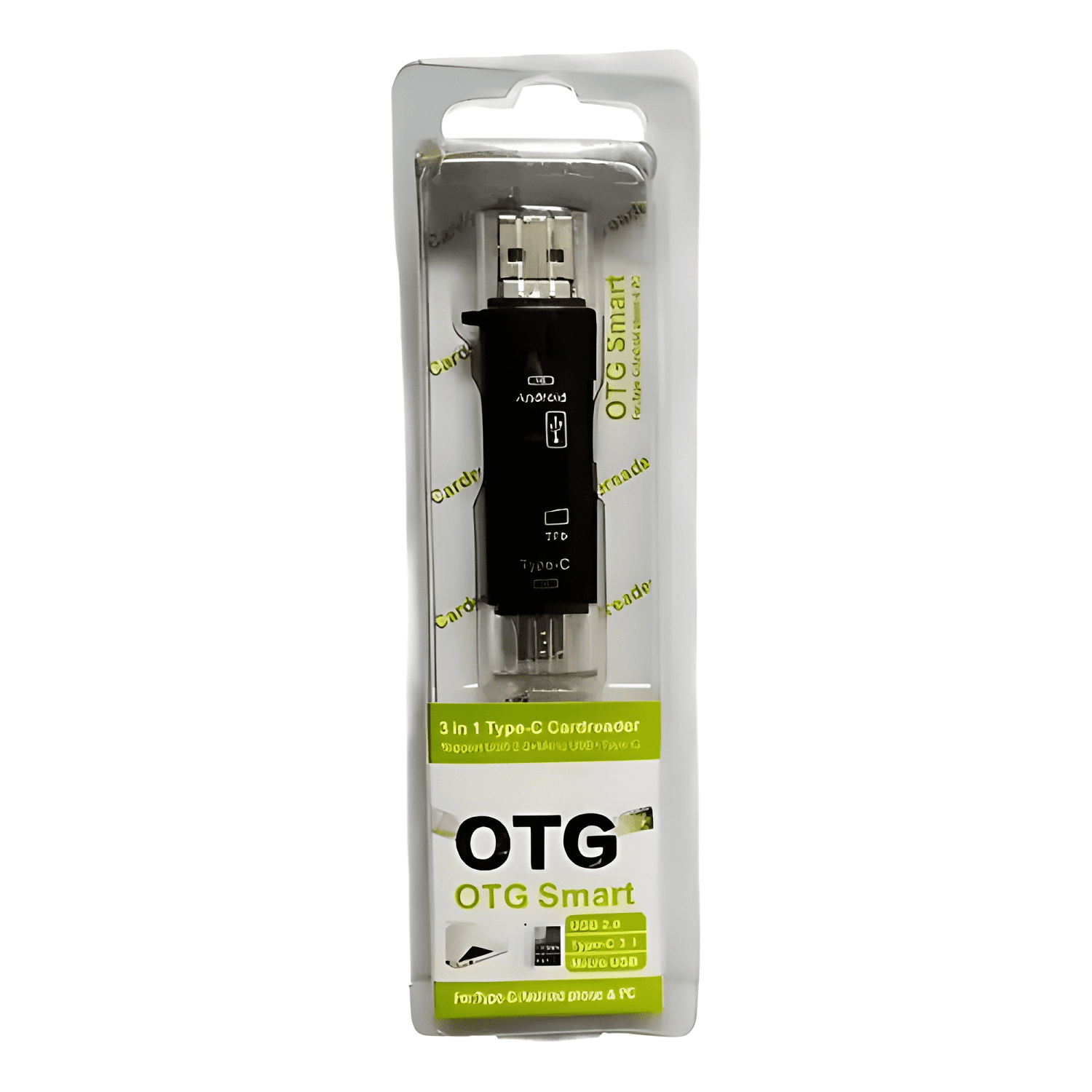 Multilector USB microsd a USB c microsd llavero android PC-2