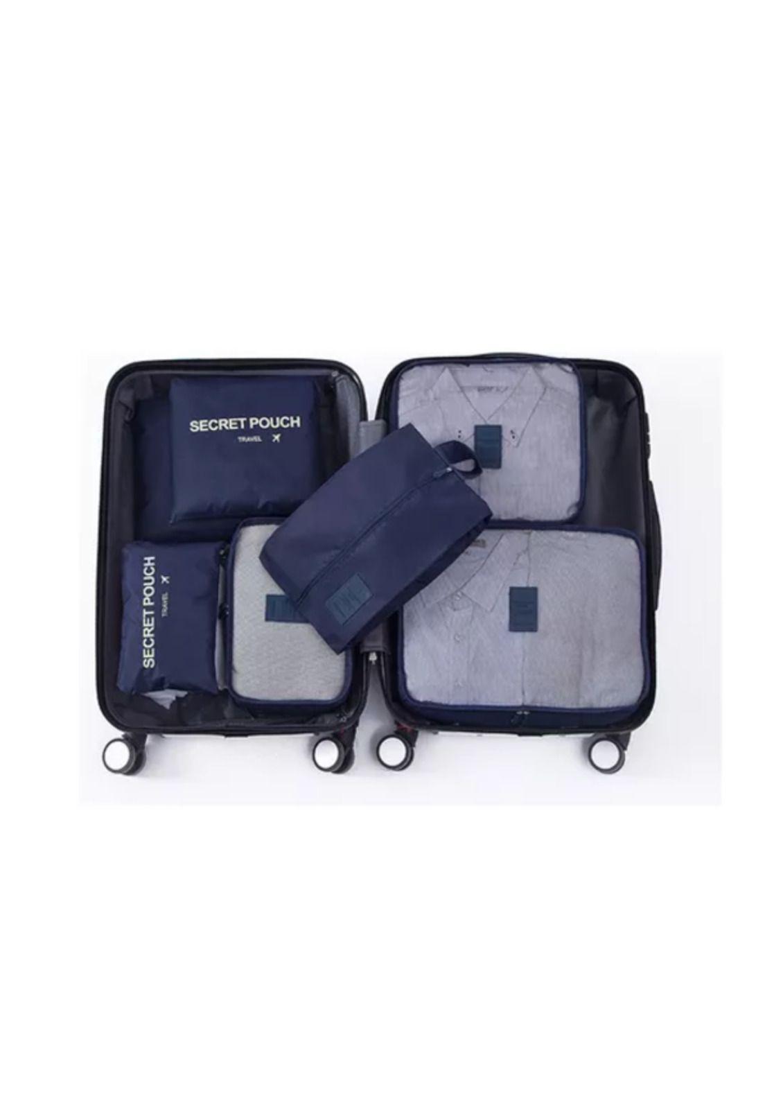 Set 6 organizadores de equipaje de viaje bolsa ropa interior clan-2
