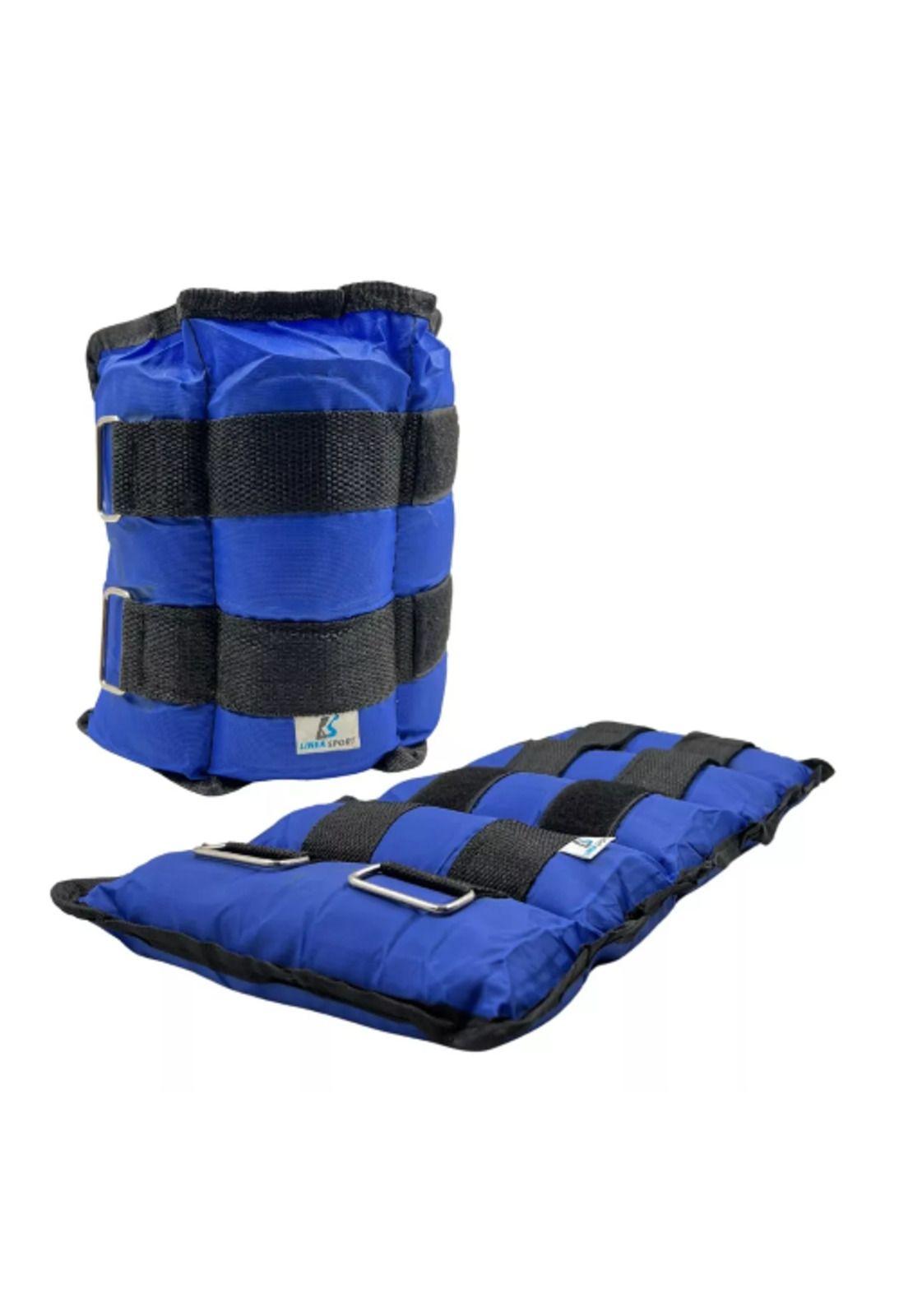 Par de pesas tobilleras y muñeca 5 kg c/u (total 10kg el par) azul-4